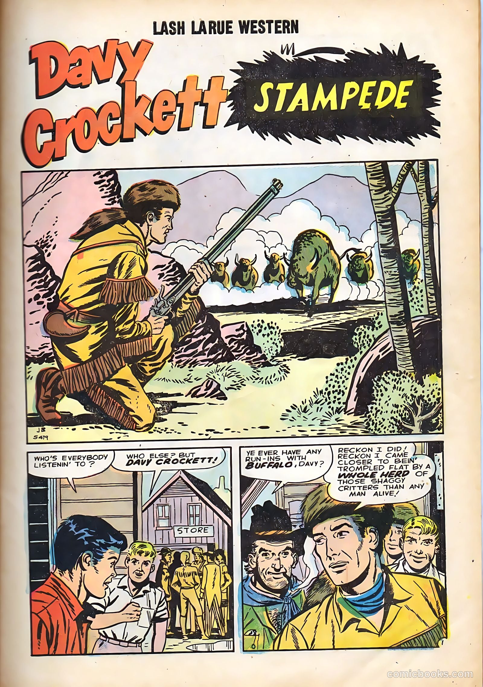 Lash La Rue Western #67 (1958) — page 17 of 68