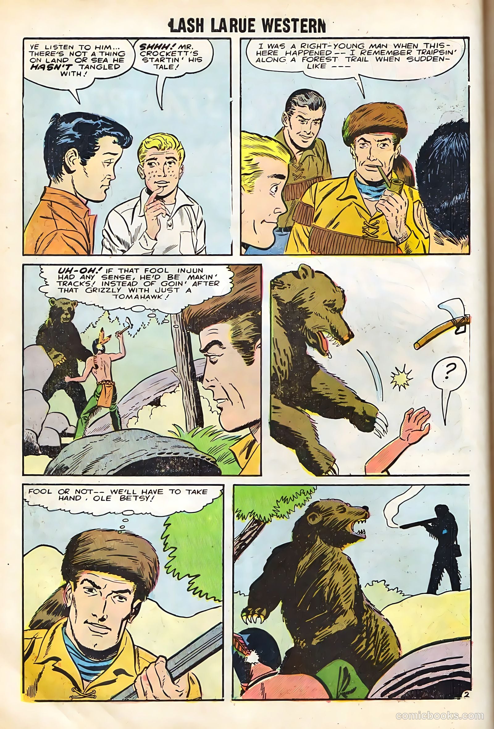 Lash La Rue Western #67 (1958) — page 18 of 68