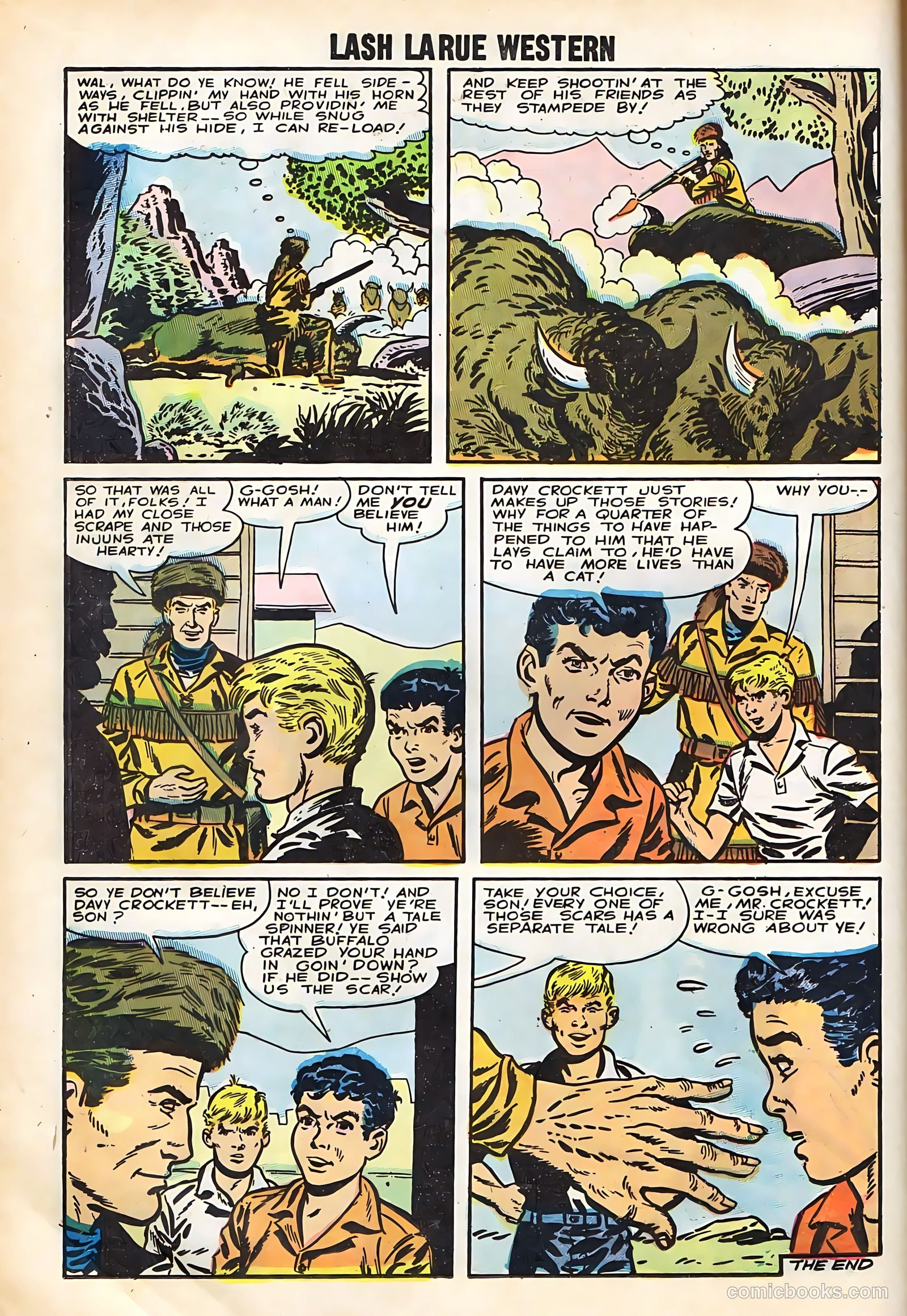 Lash La Rue Western #67 (1958) — page 20 of 68