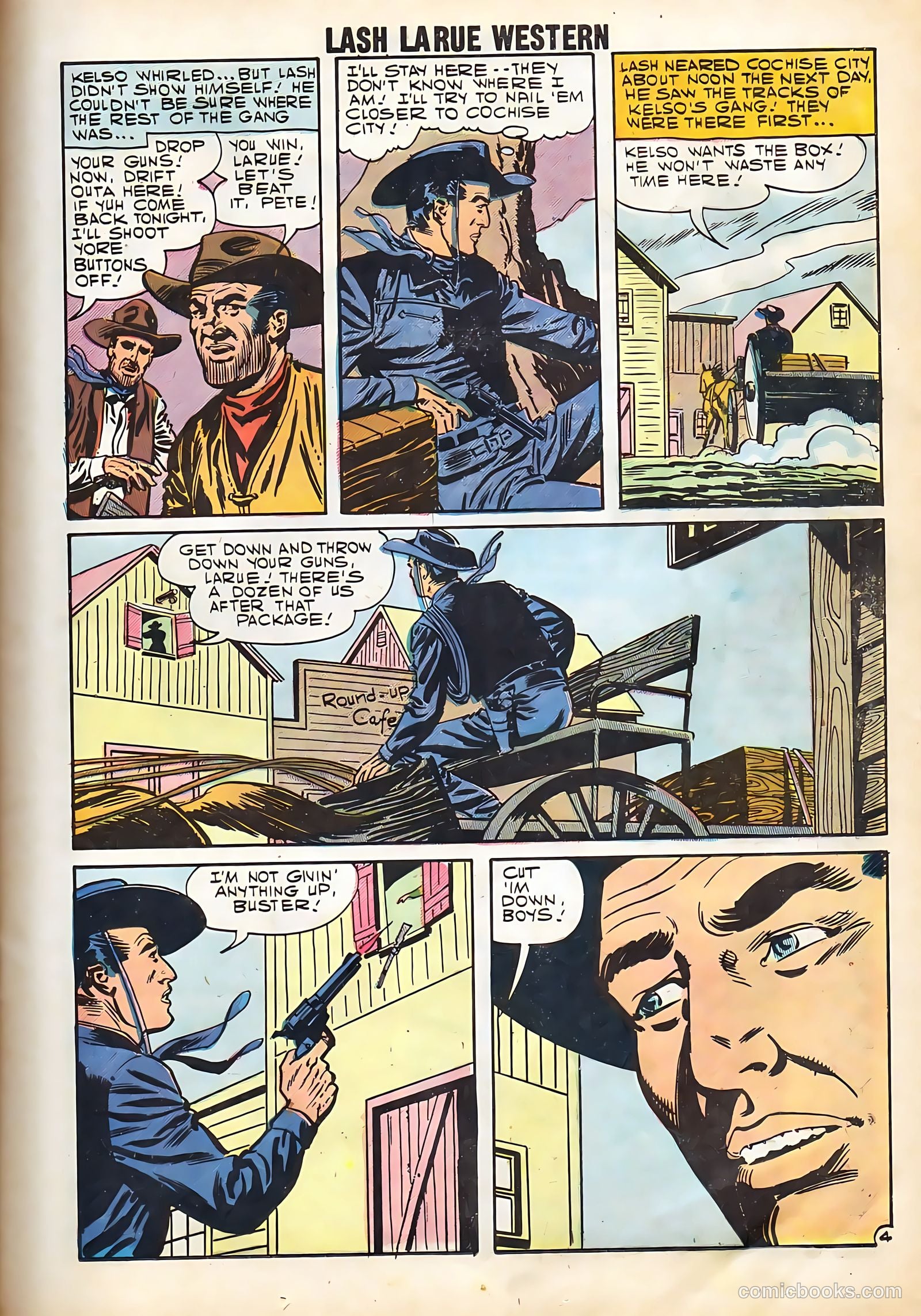 Lash La Rue Western #67 (1958) — page 25 of 68