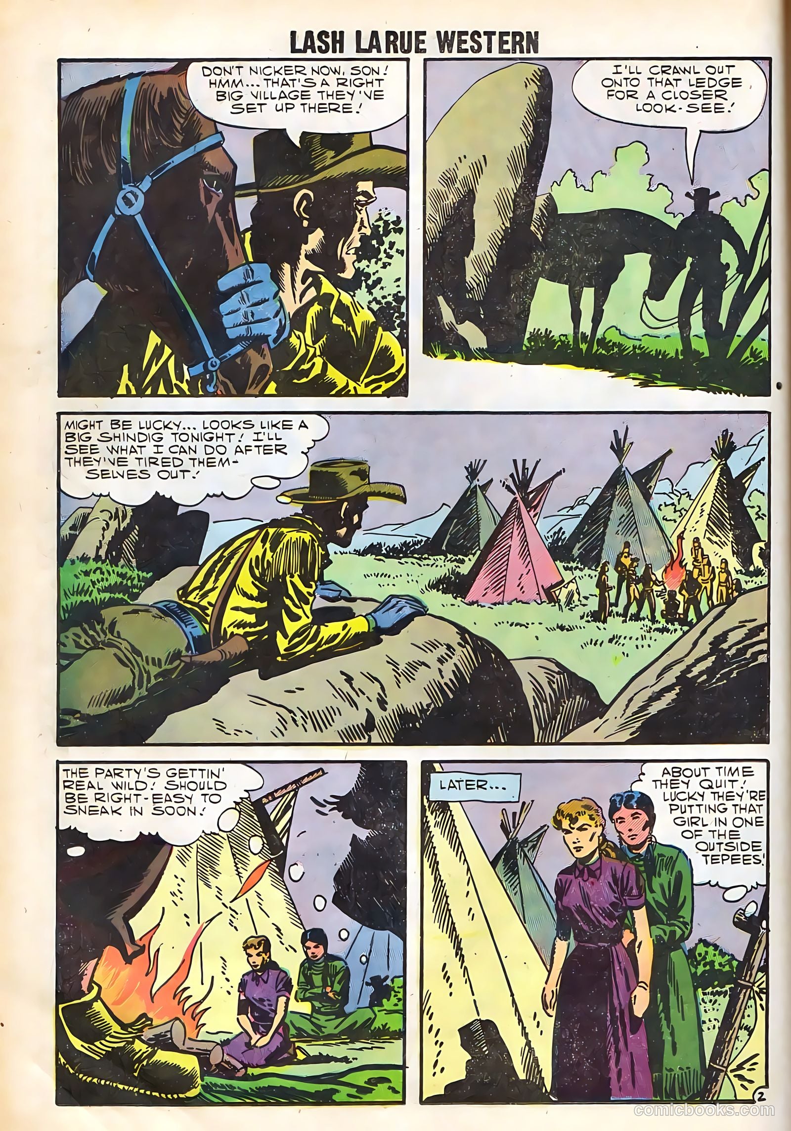 Lash La Rue Western #67 (1958) — page 30 of 68