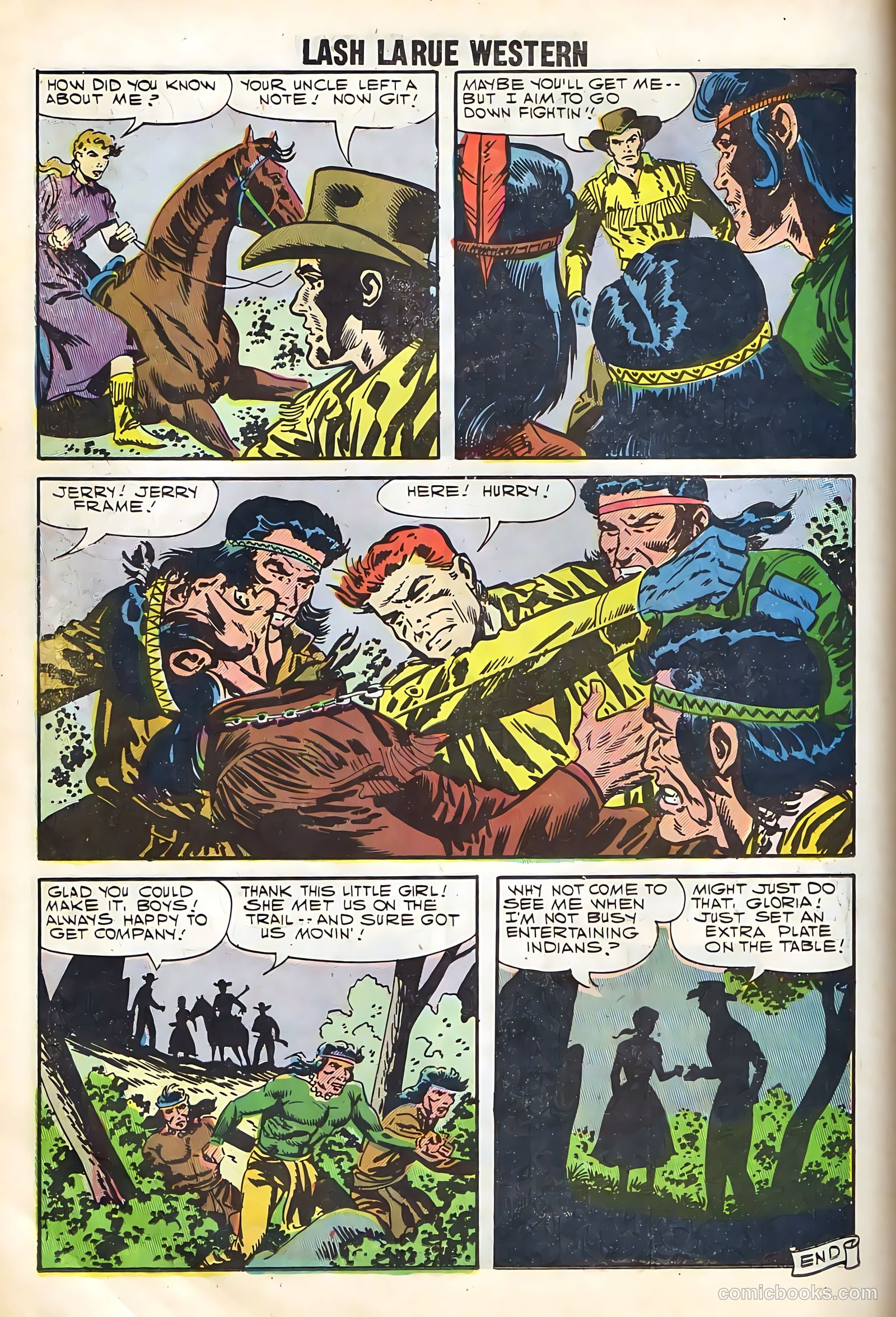 Lash La Rue Western #67 (1958) — page 34 of 68