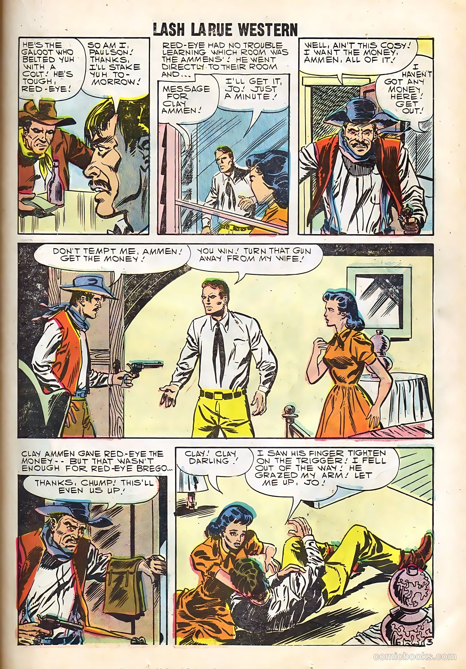 Lash La Rue Western #67 (1958) — page 45 of 68