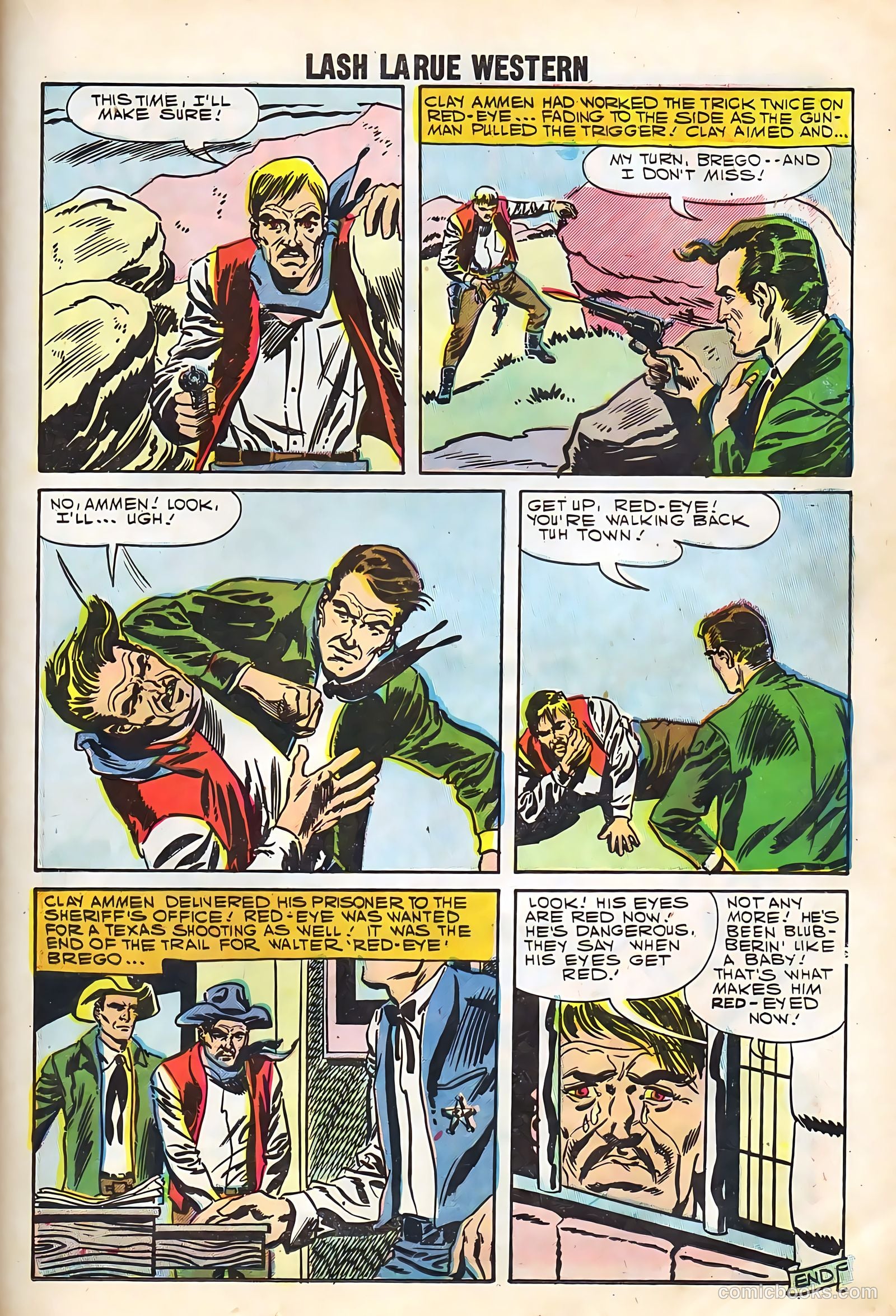 Lash La Rue Western #67 (1958) — page 47 of 68