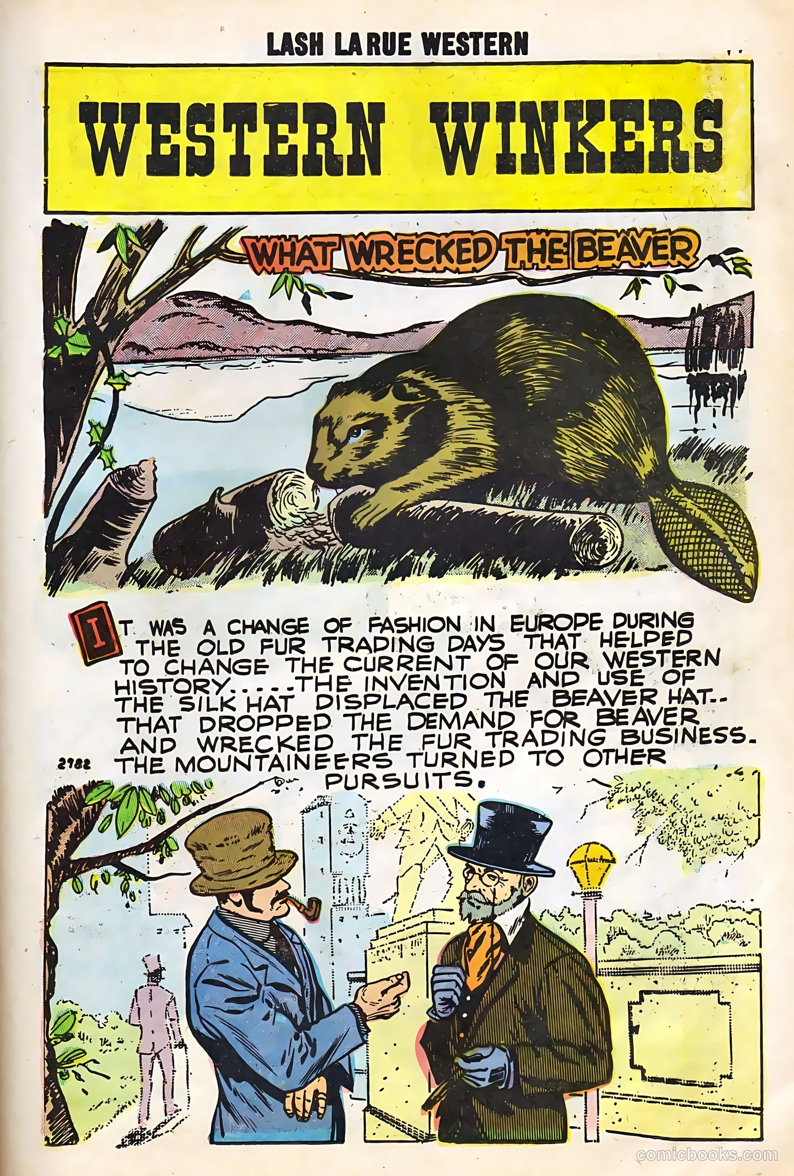 Lash La Rue Western #67 (1958) — page 49 of 68