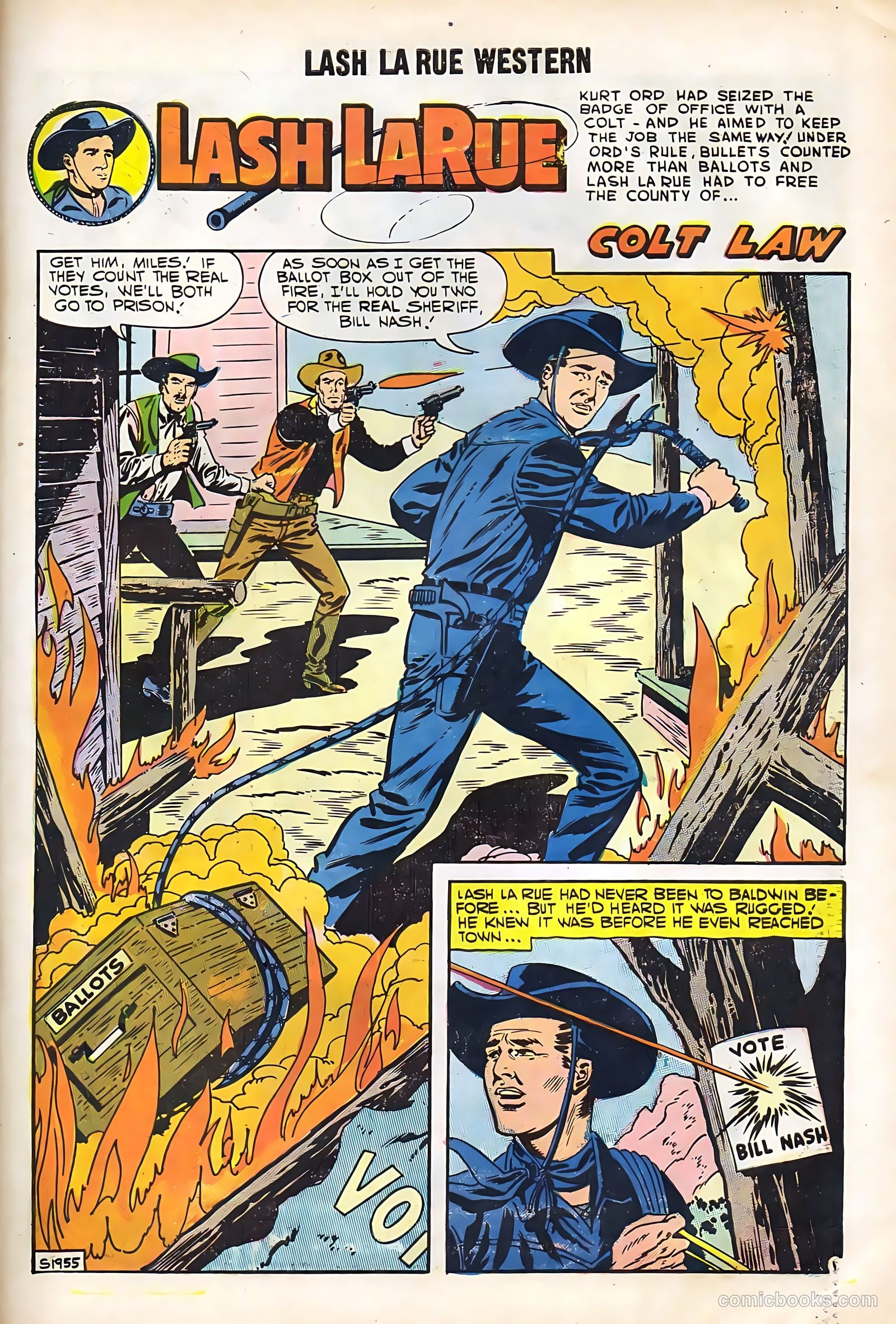 Lash La Rue Western #67 (1958) — page 59 of 68