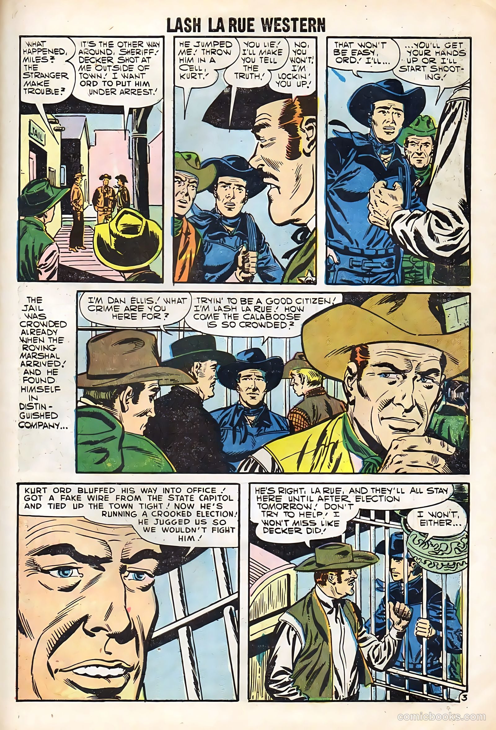 Lash La Rue Western #67 (1958) — page 61 of 68