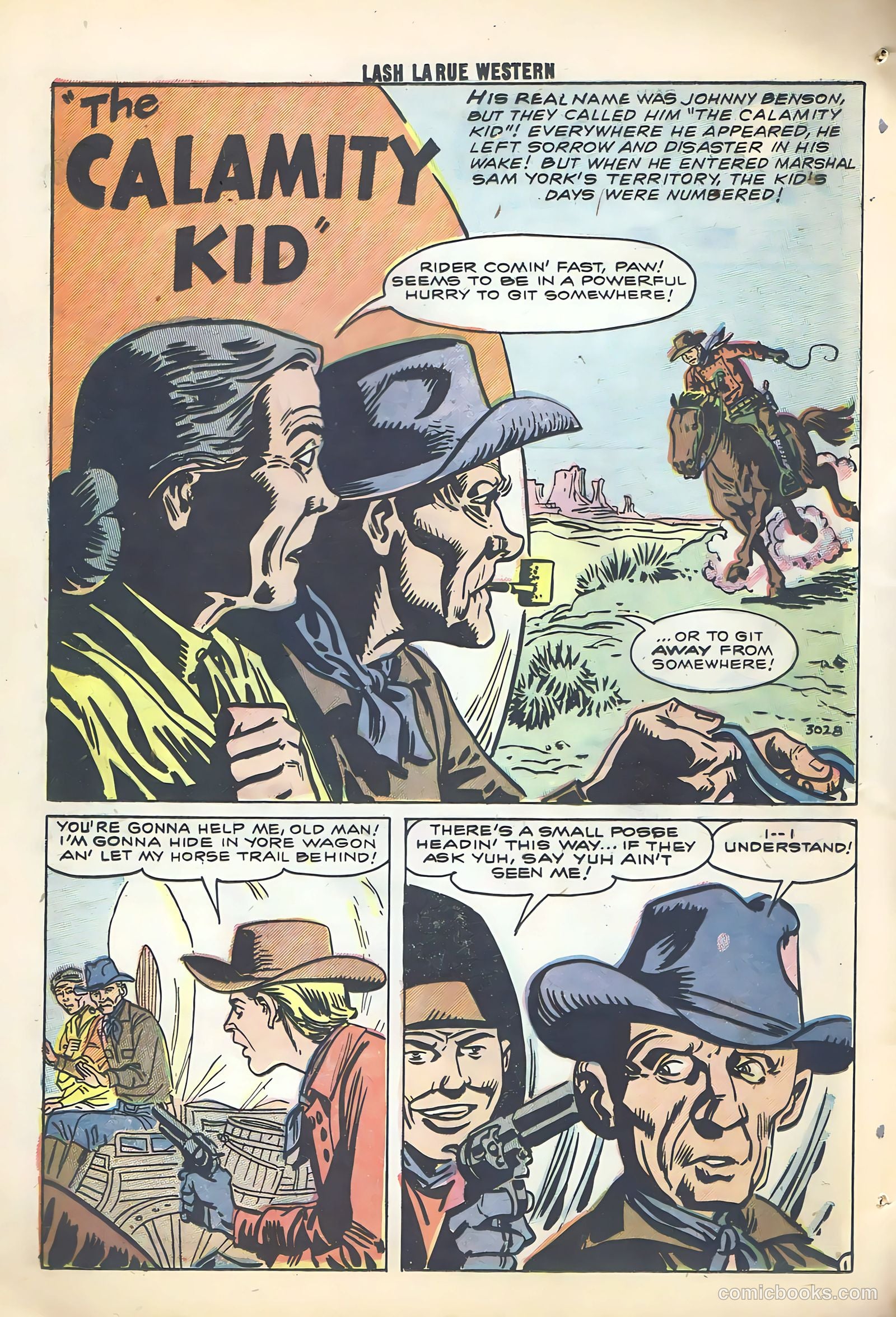 Lash La Rue Western #68 (1958) — page 20 of 68