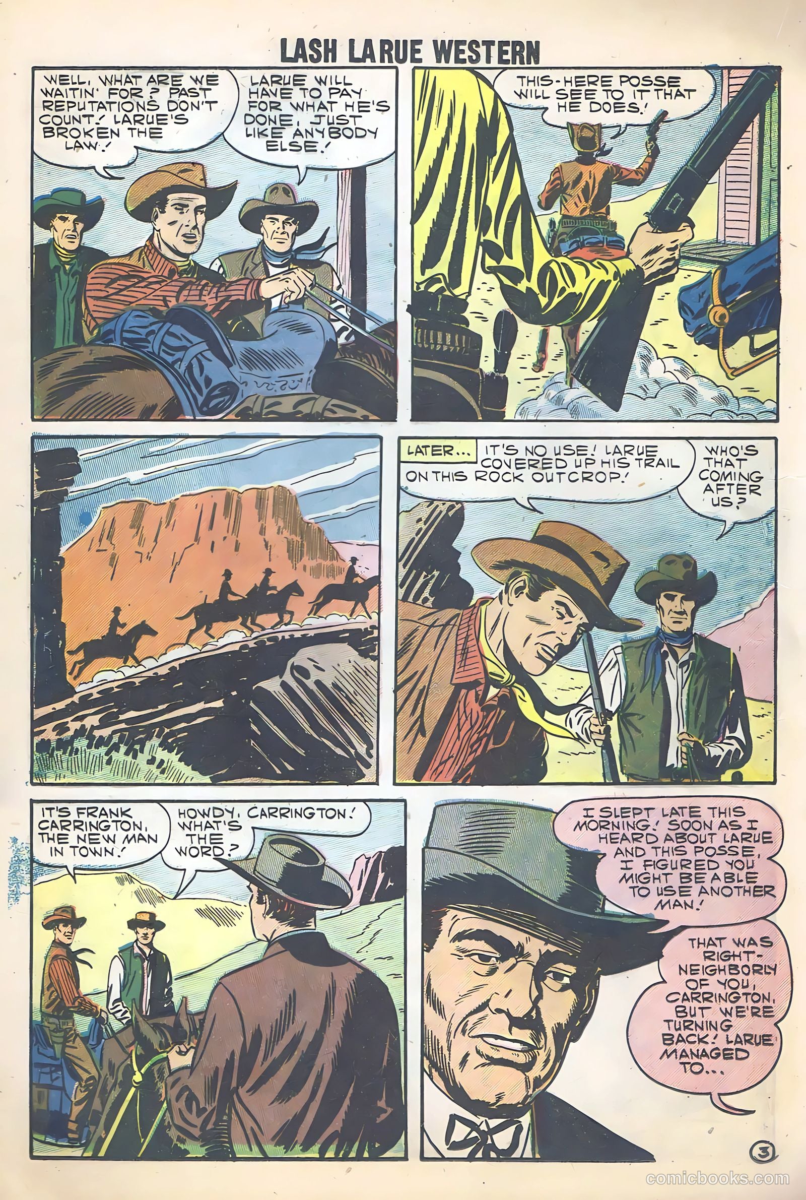 Lash La Rue Western #68 (1958) — page 30 of 68