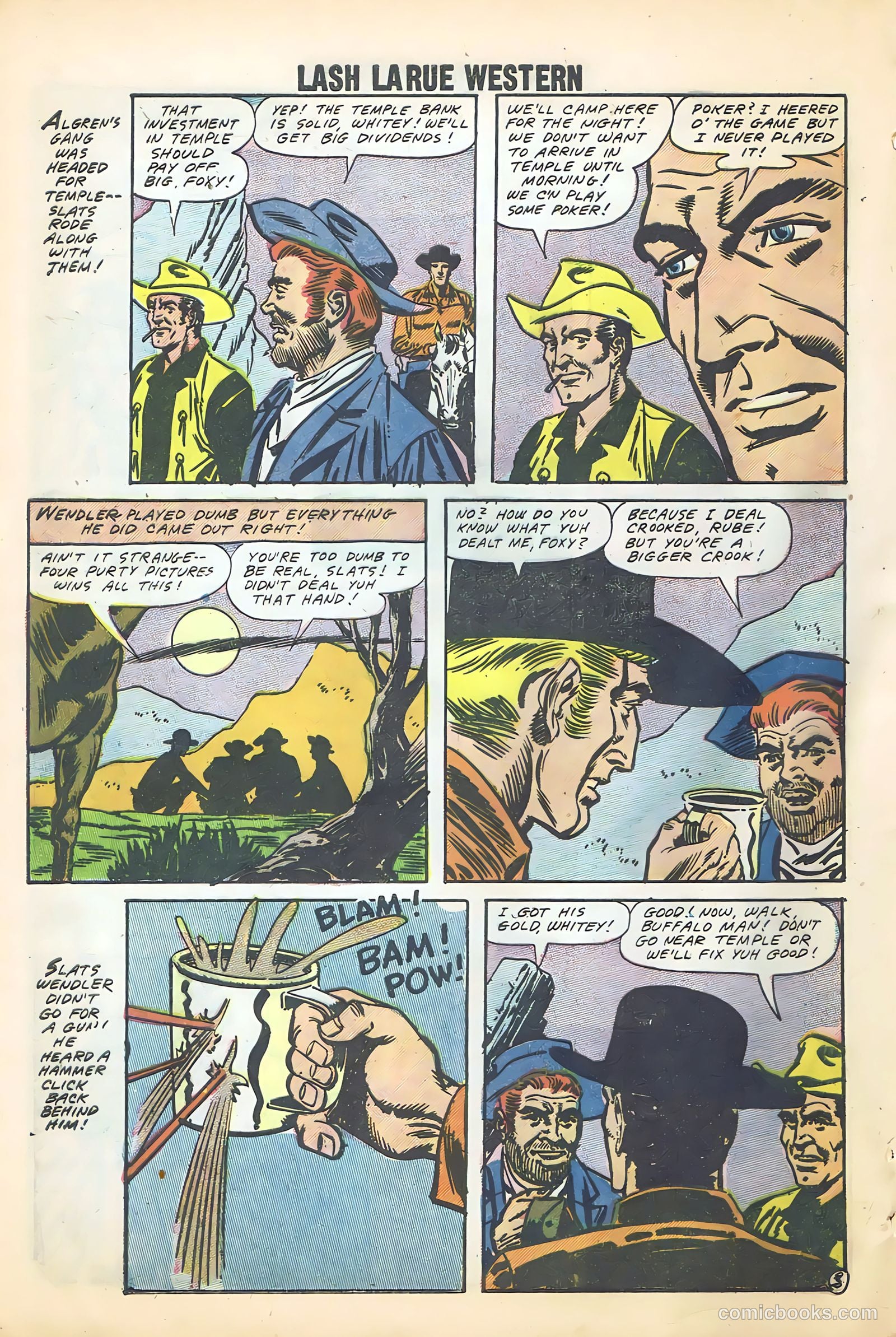 Lash La Rue Western #68 (1958) — page 54 of 68