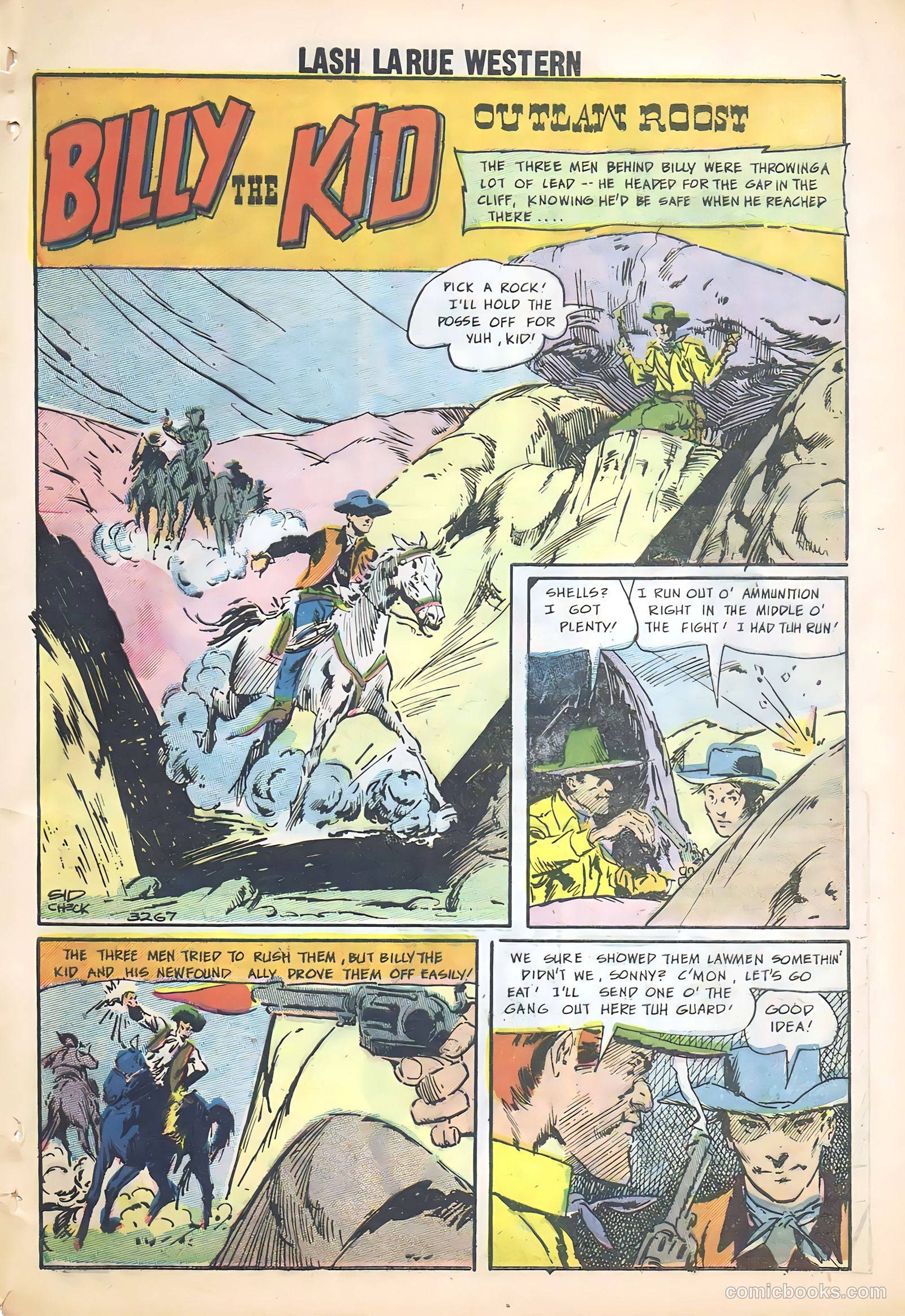 Lash La Rue Western #68 (1958) — page 57 of 68