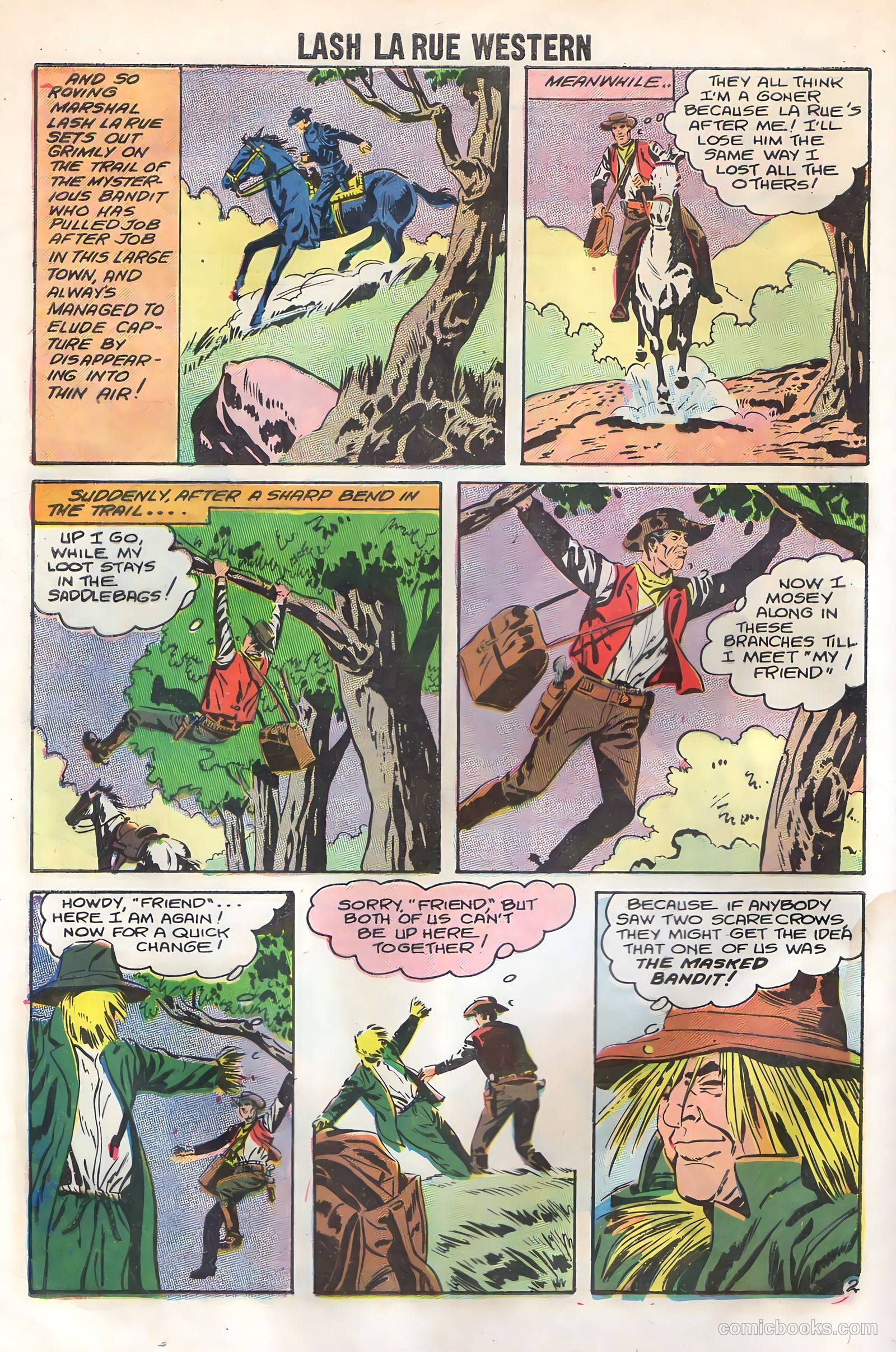 Lash La Rue Western #69 (1958) — page 4 of 36