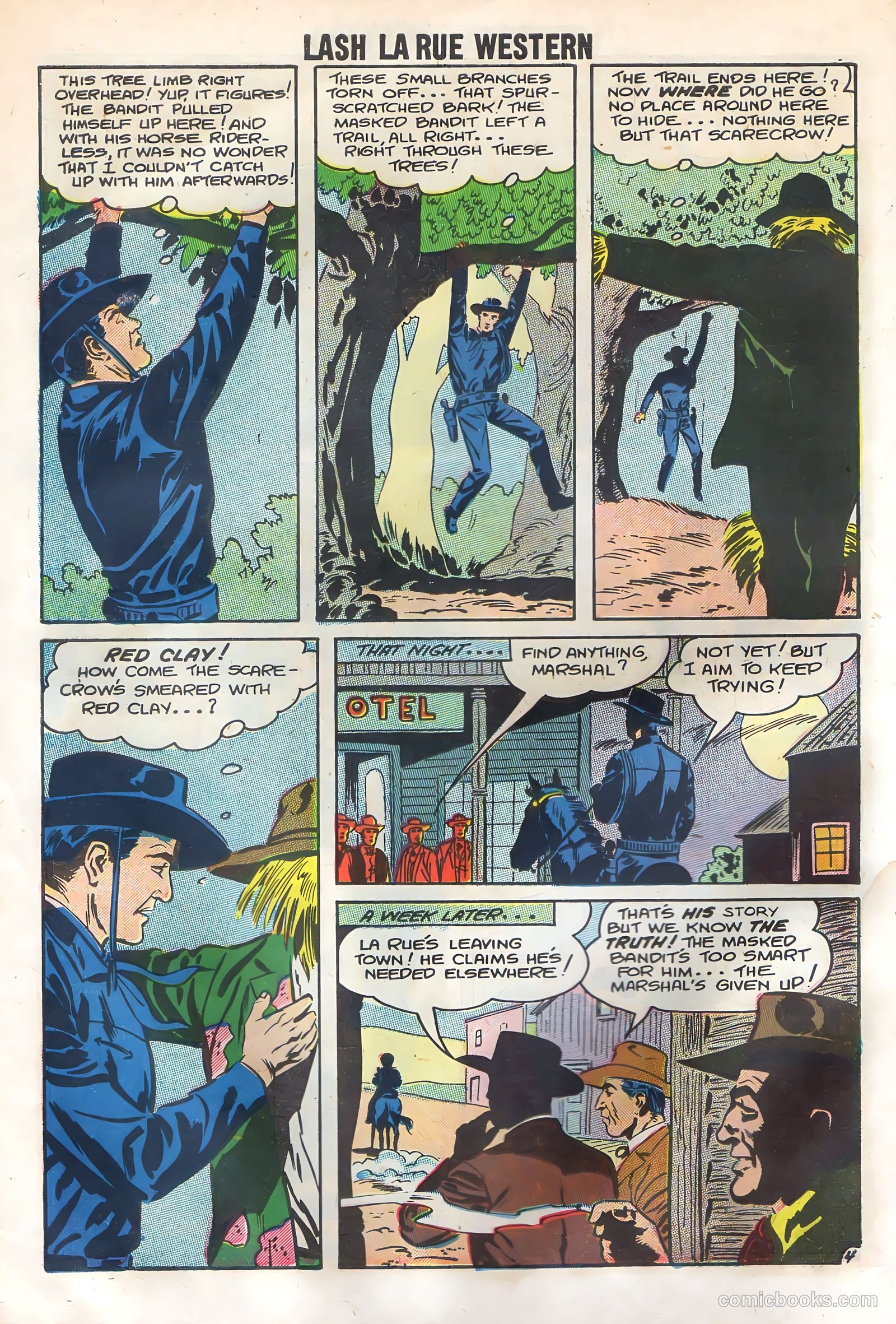 Lash La Rue Western #69 (1958) — page 6 of 36