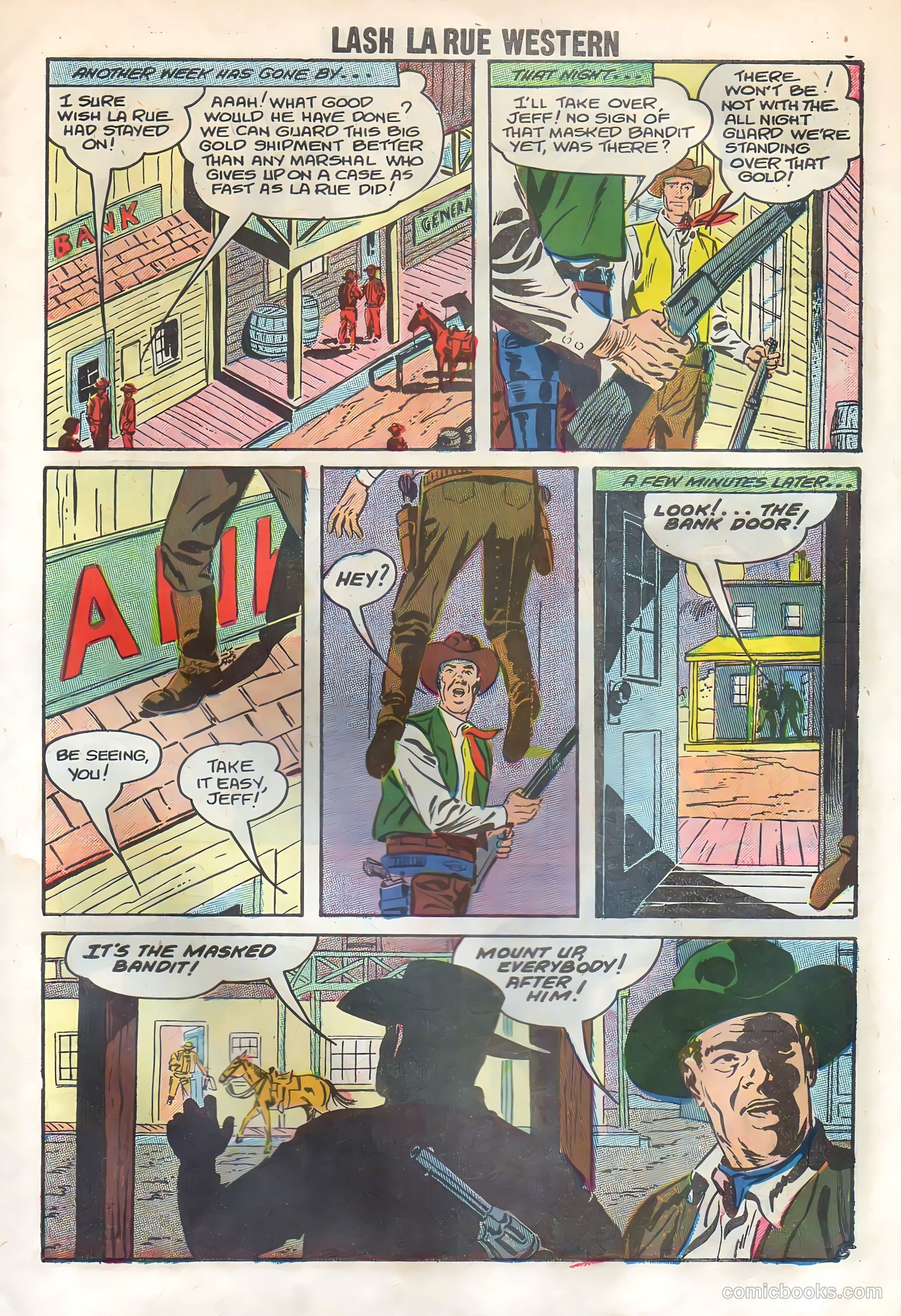 Lash La Rue Western #69 (1958) — page 7 of 36