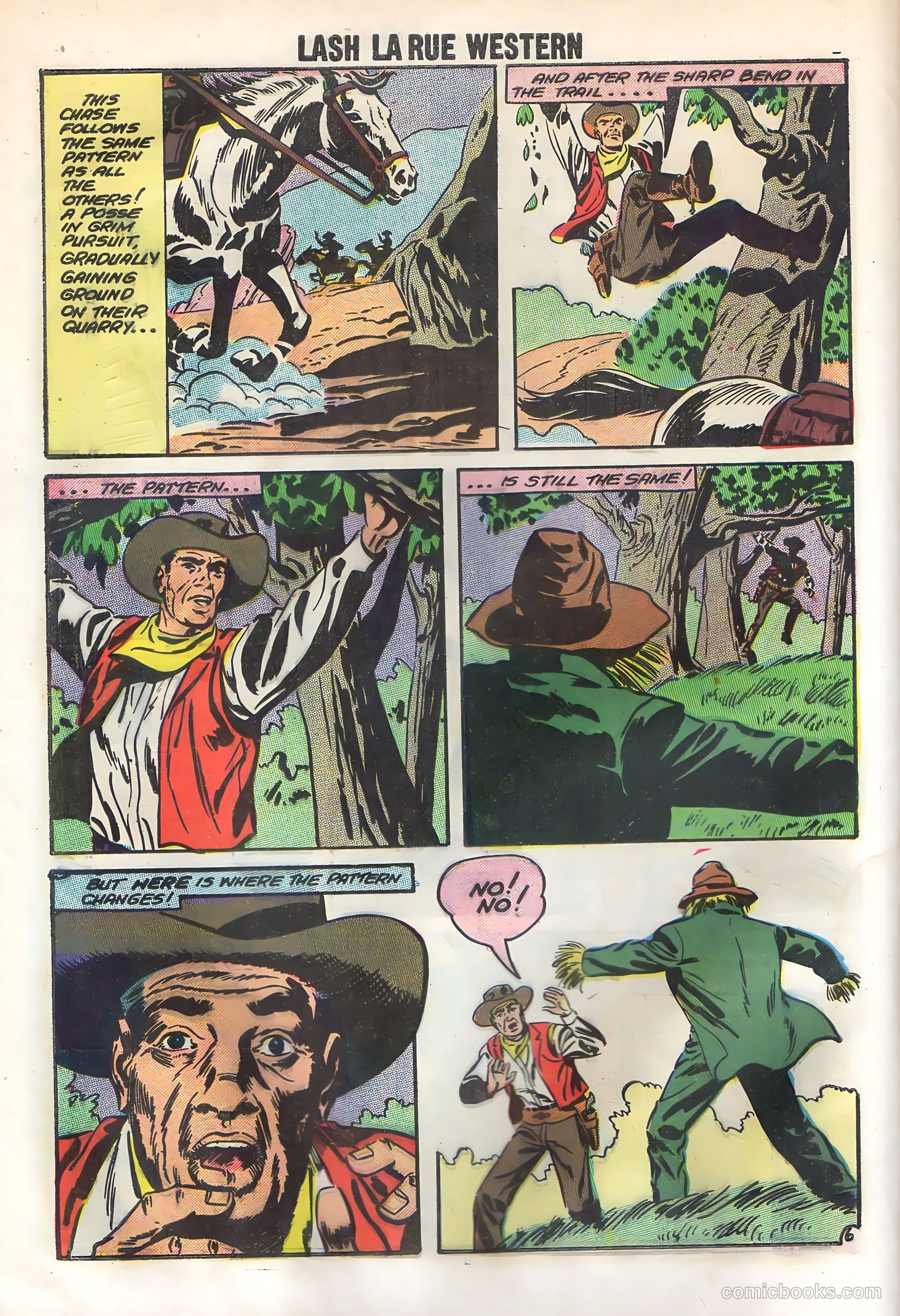 Lash La Rue Western #69 (1958) — page 8 of 36