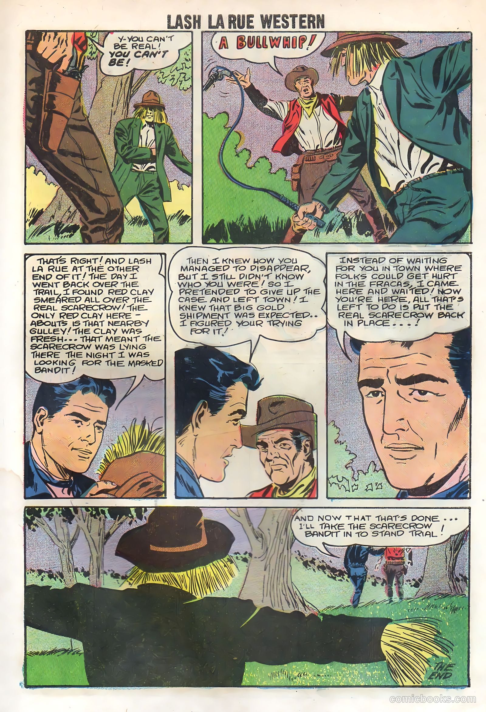 Lash La Rue Western #69 (1958) — page 9 of 36