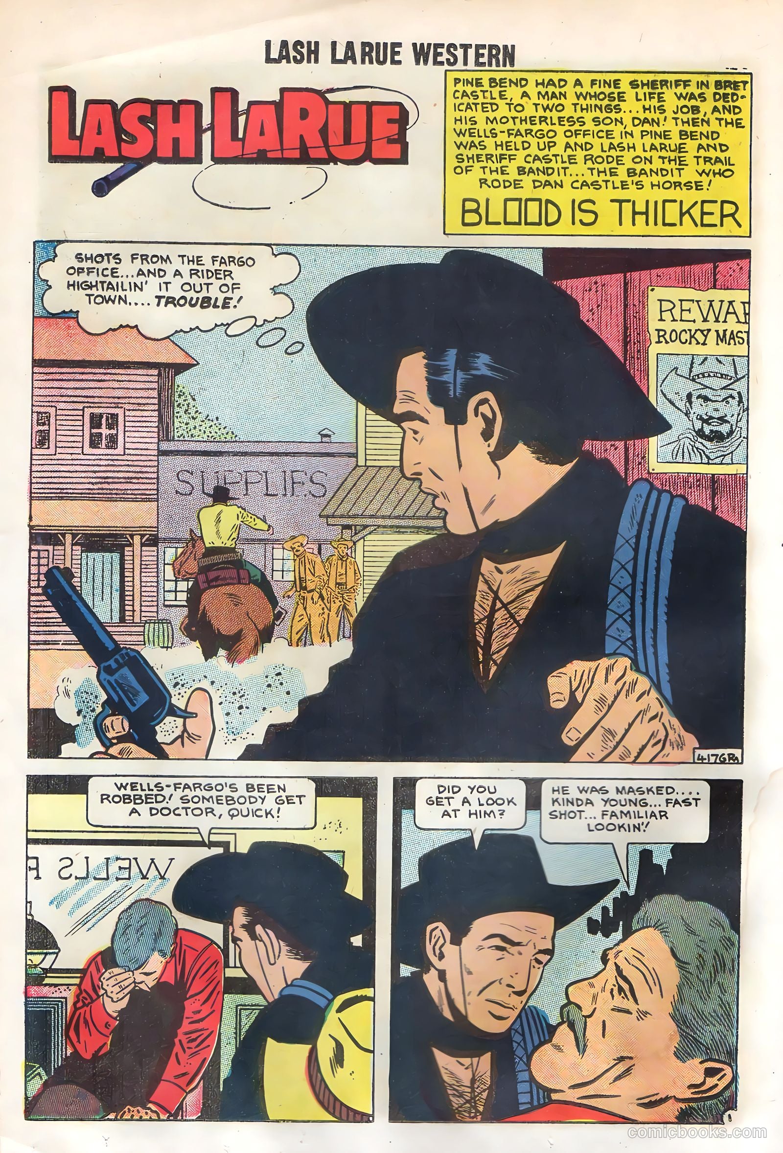 Lash La Rue Western #69 (1958) — page 12 of 36