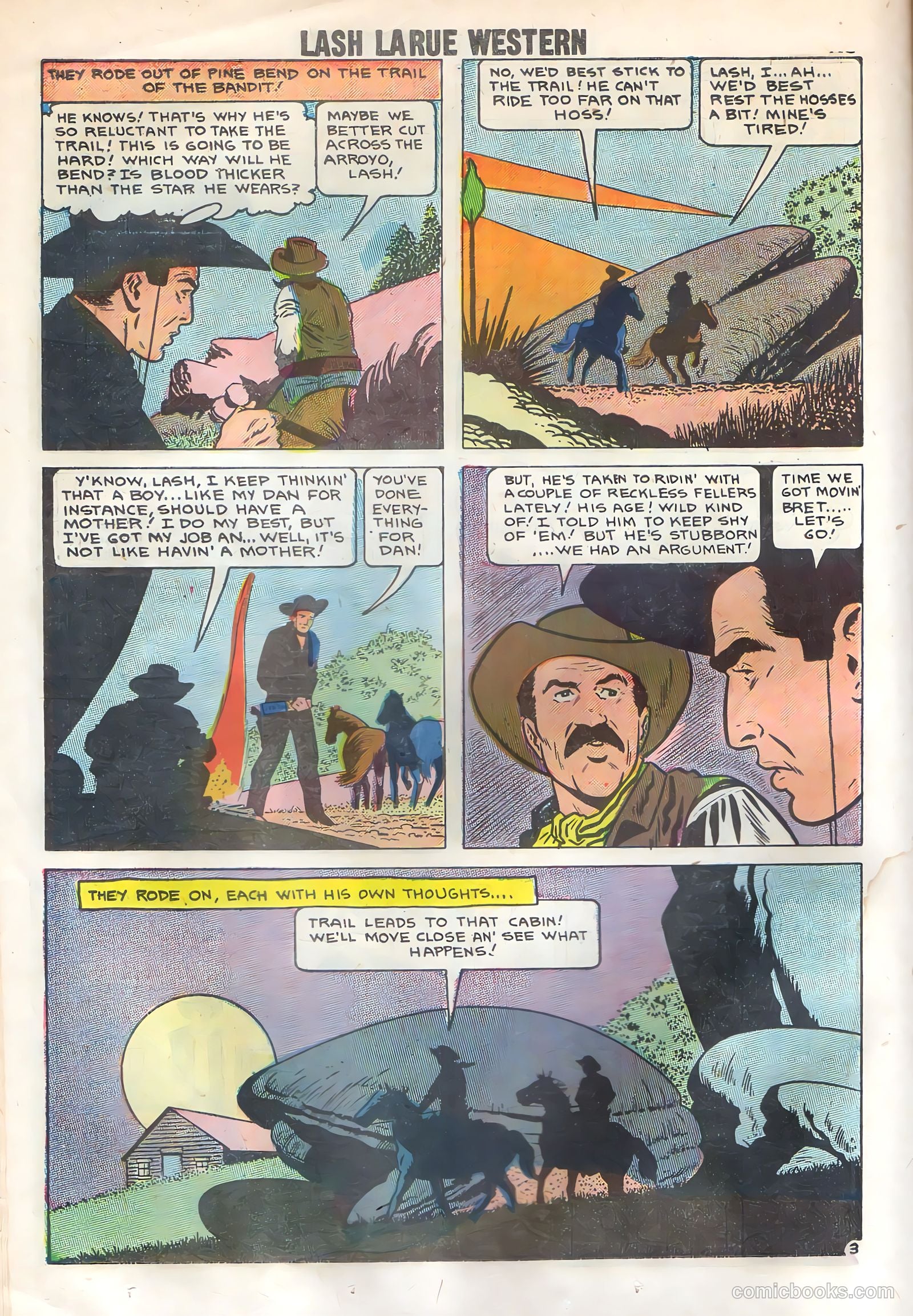 Lash La Rue Western #69 (1958) — page 14 of 36