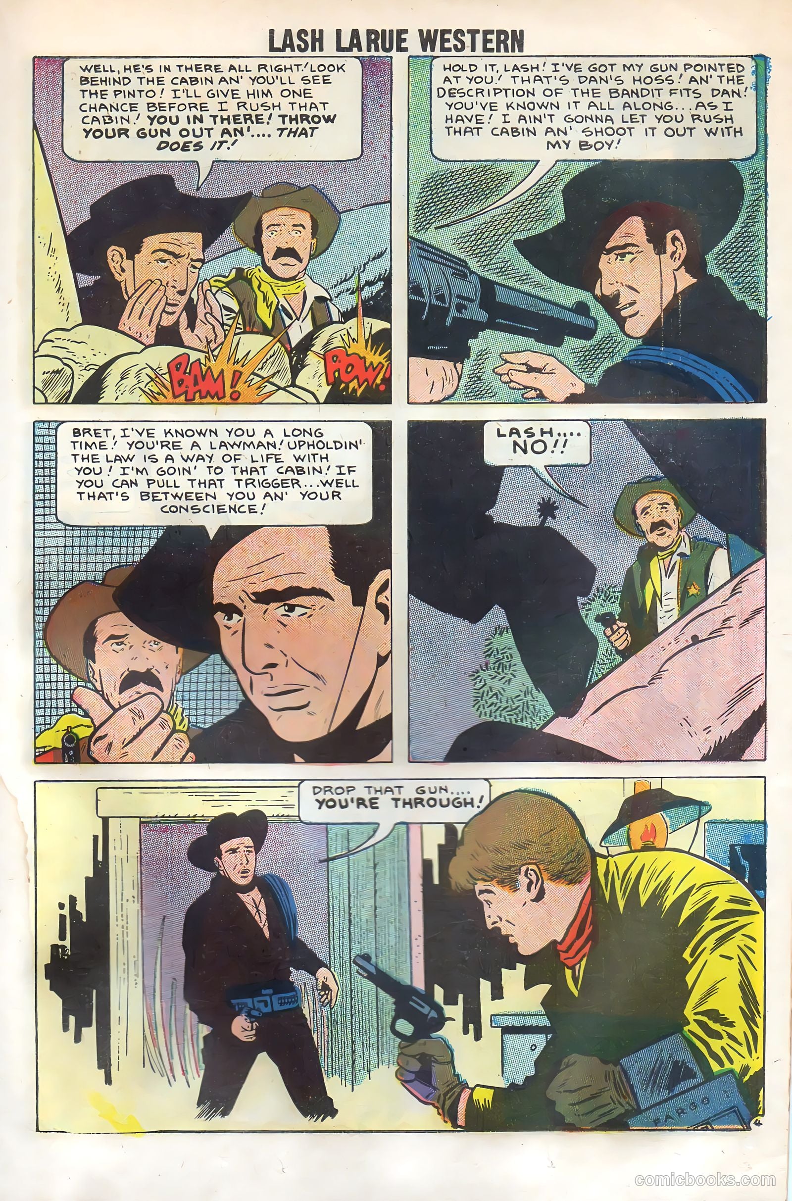 Lash La Rue Western #69 (1958) — page 15 of 36