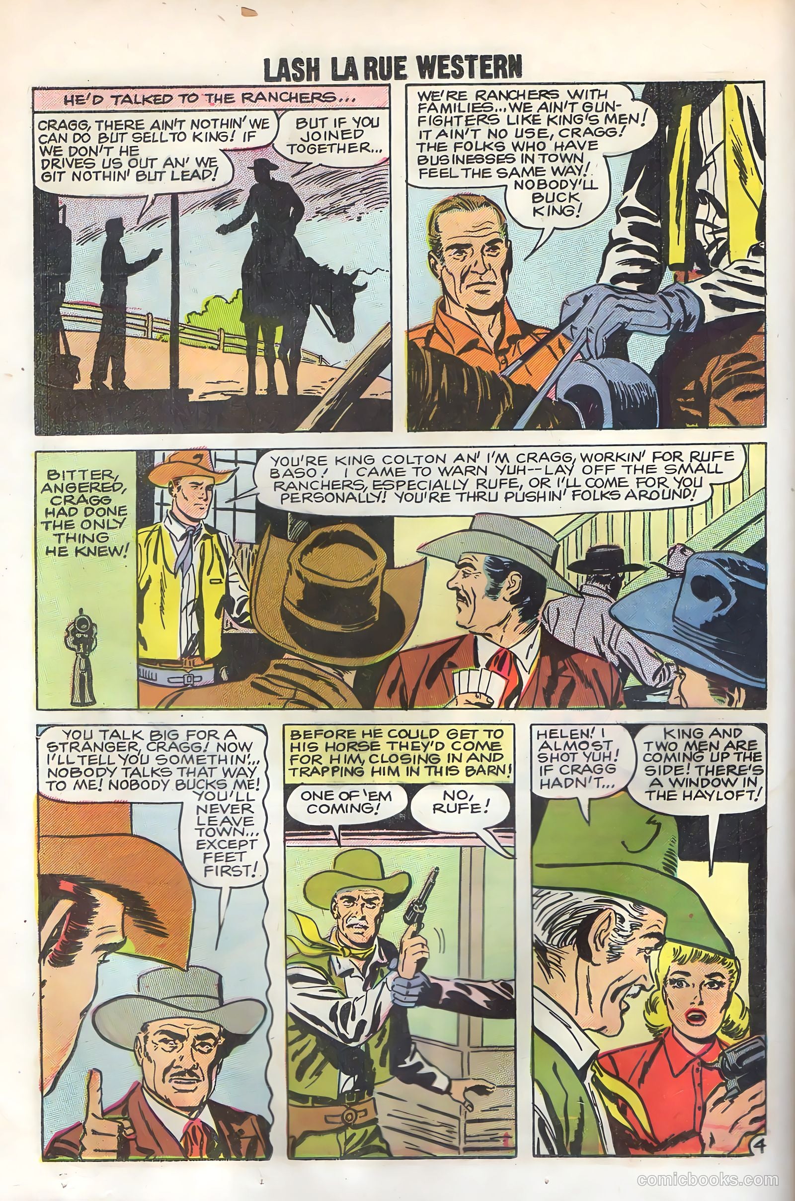Lash La Rue Western #69 (1958) — page 24 of 36