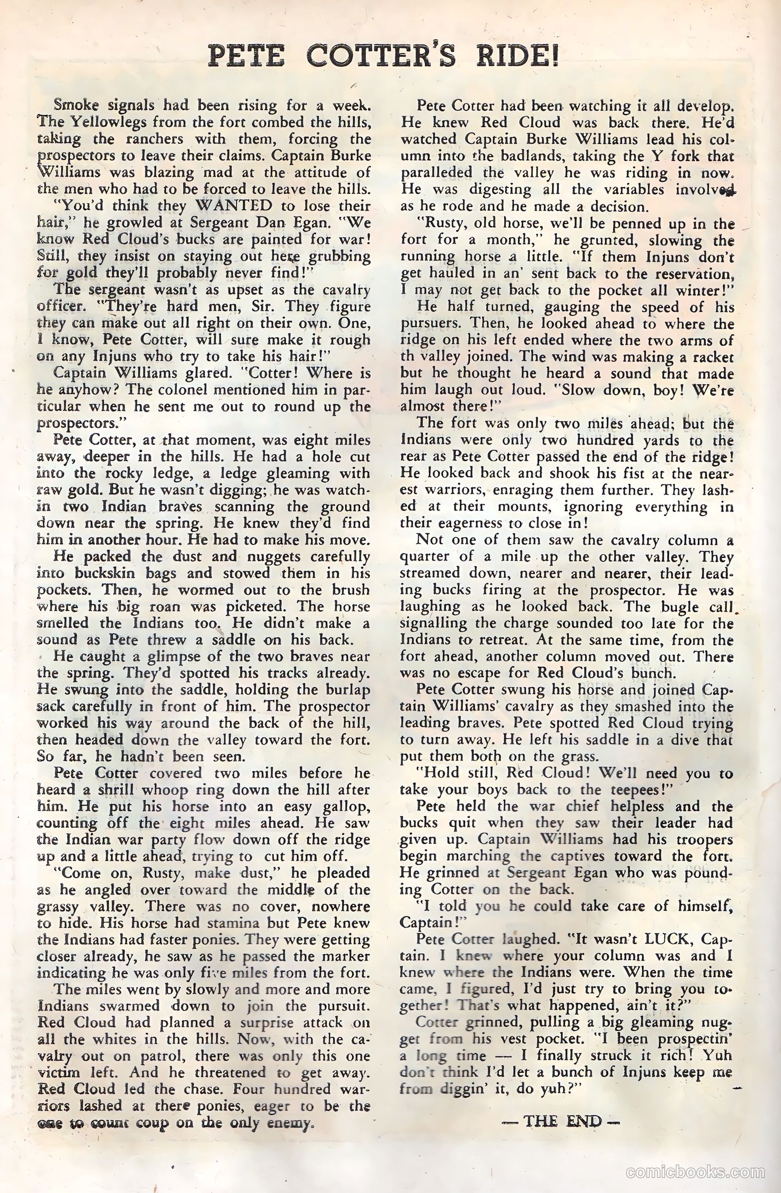 Lash La Rue Western #69 (1958) — page 28 of 36