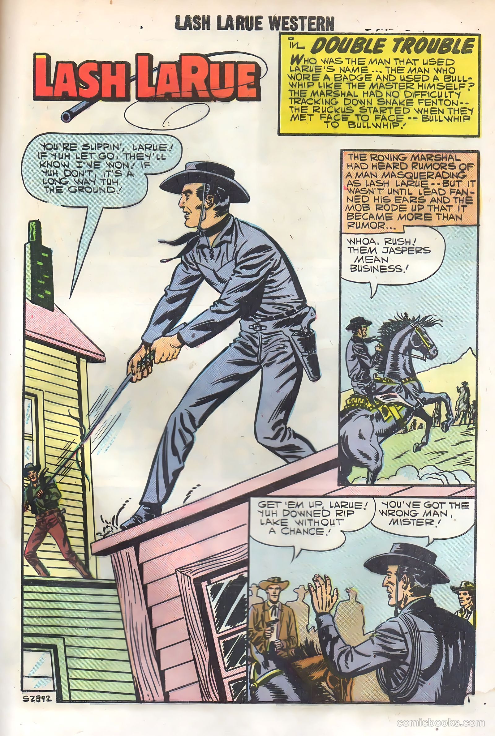 Lash La Rue Western #69 (1958) — page 29 of 36