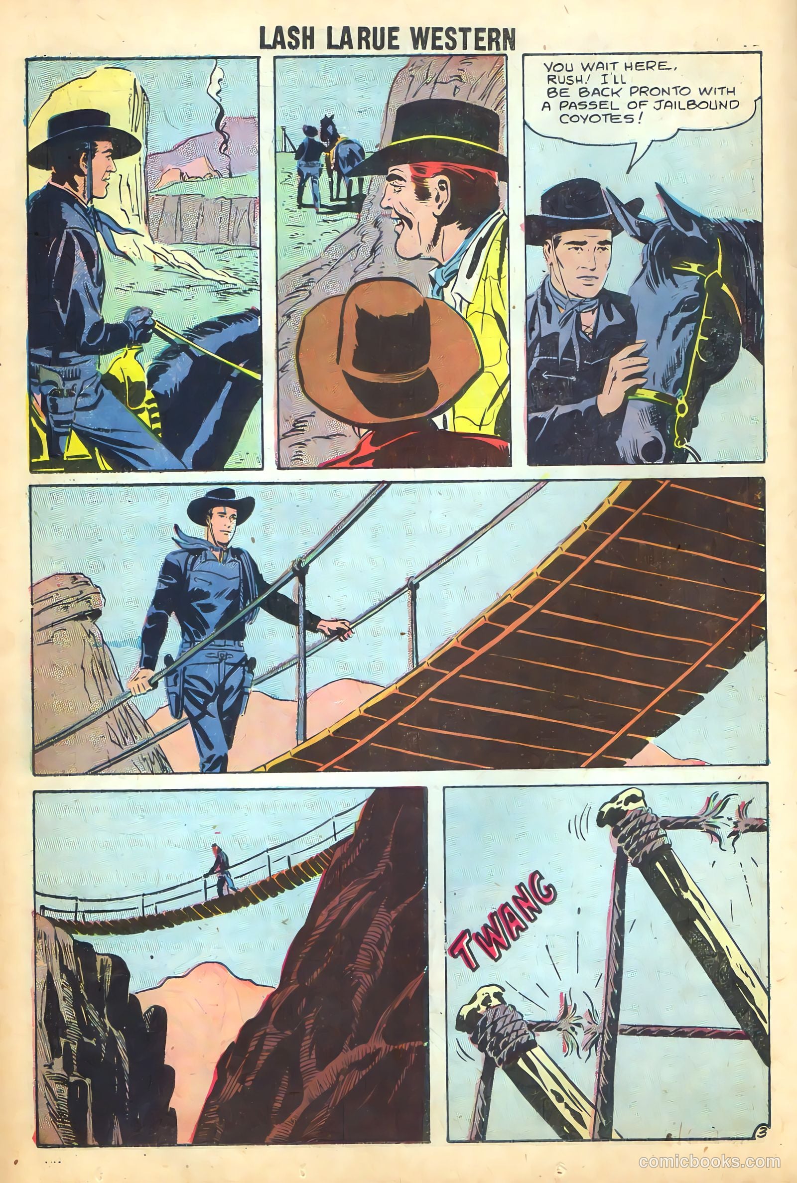 Lash La Rue Western #71 (1959) — page 15 of 37