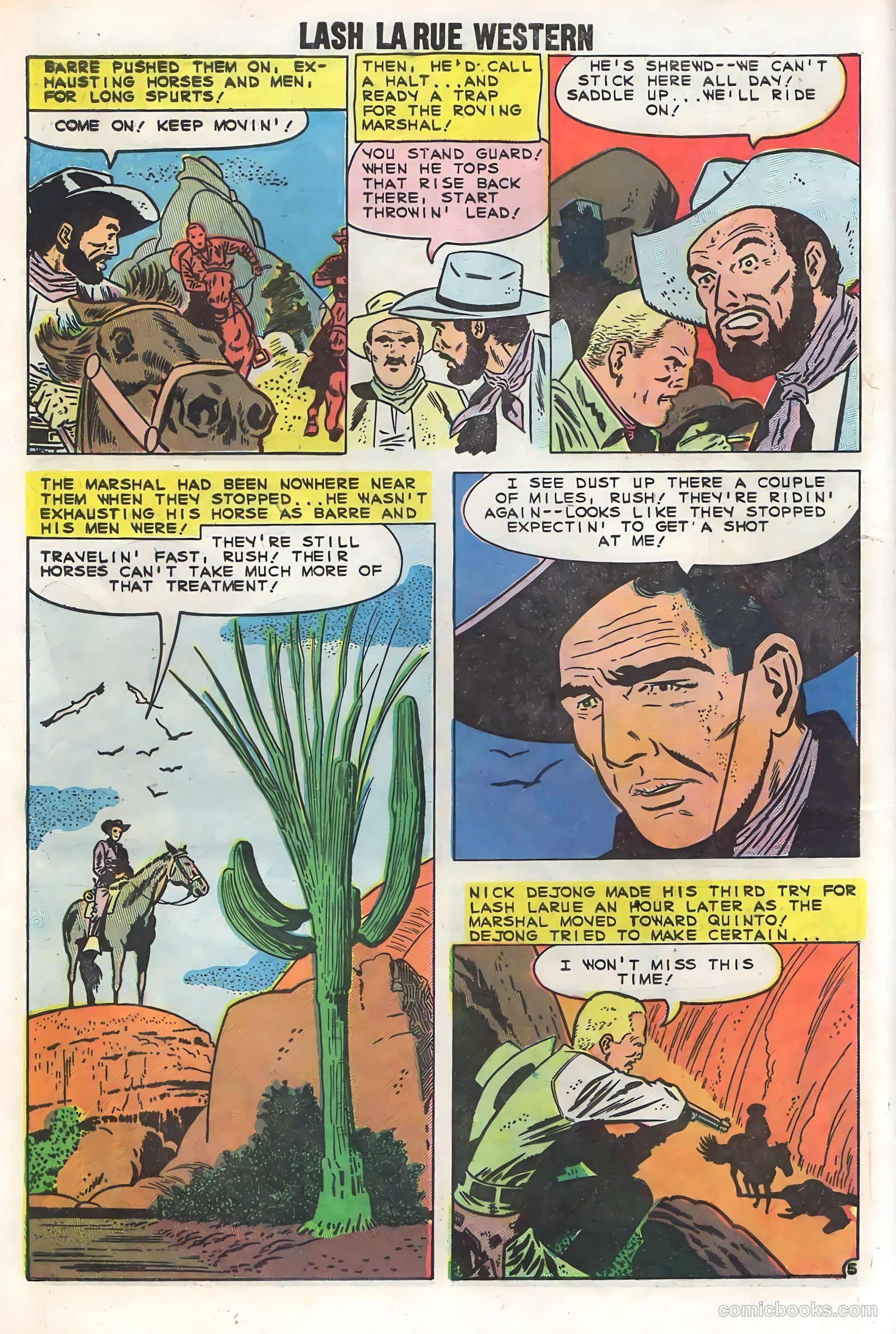 Lash La Rue Western #73 (1959) — page 8 of 36
