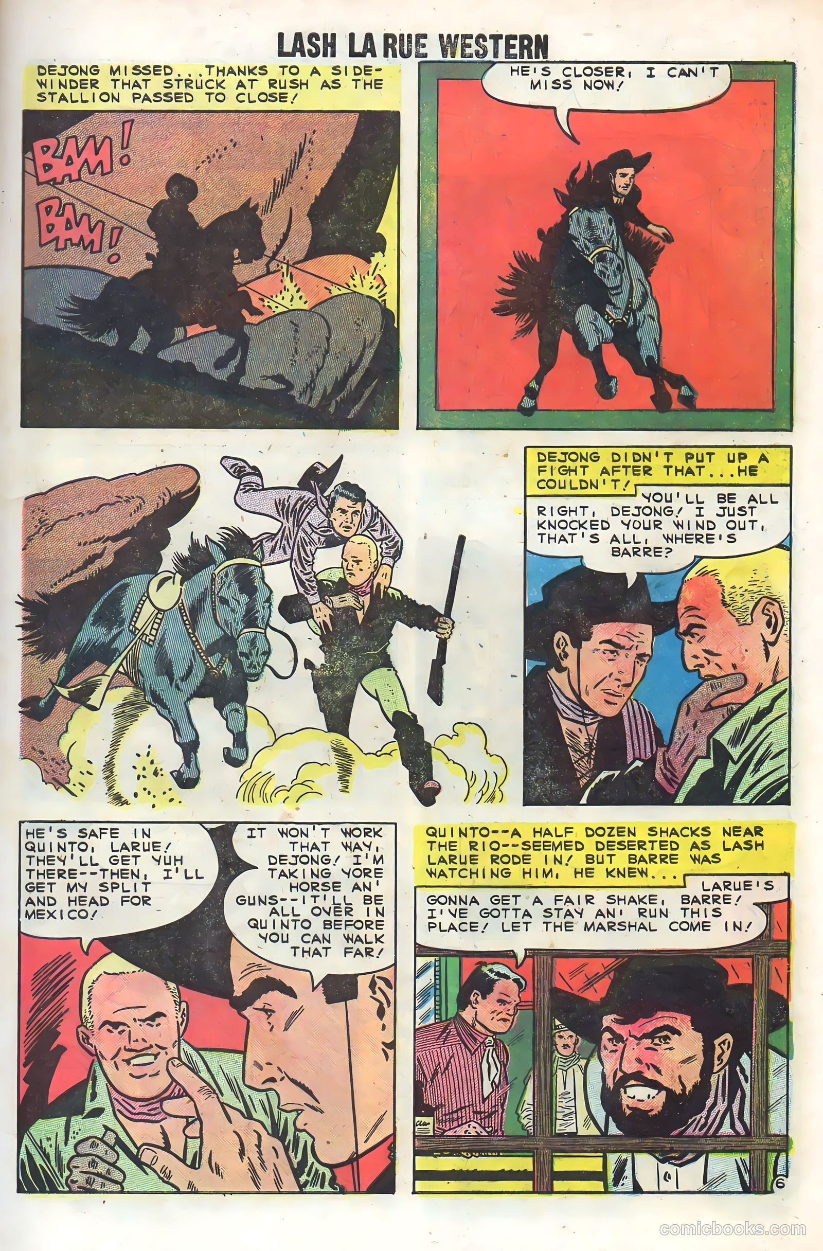 Lash La Rue Western #73 (1959) — page 9 of 36