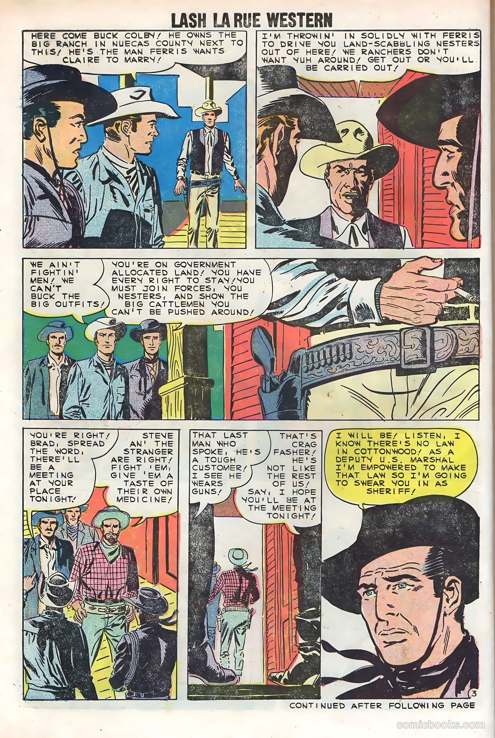 Lash La Rue Western #73 (1959) — page 30 of 36