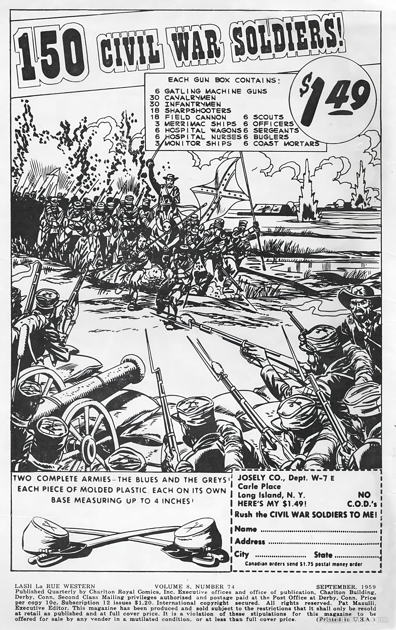 Lash La Rue Western #74 (1959) — page 2 of 36