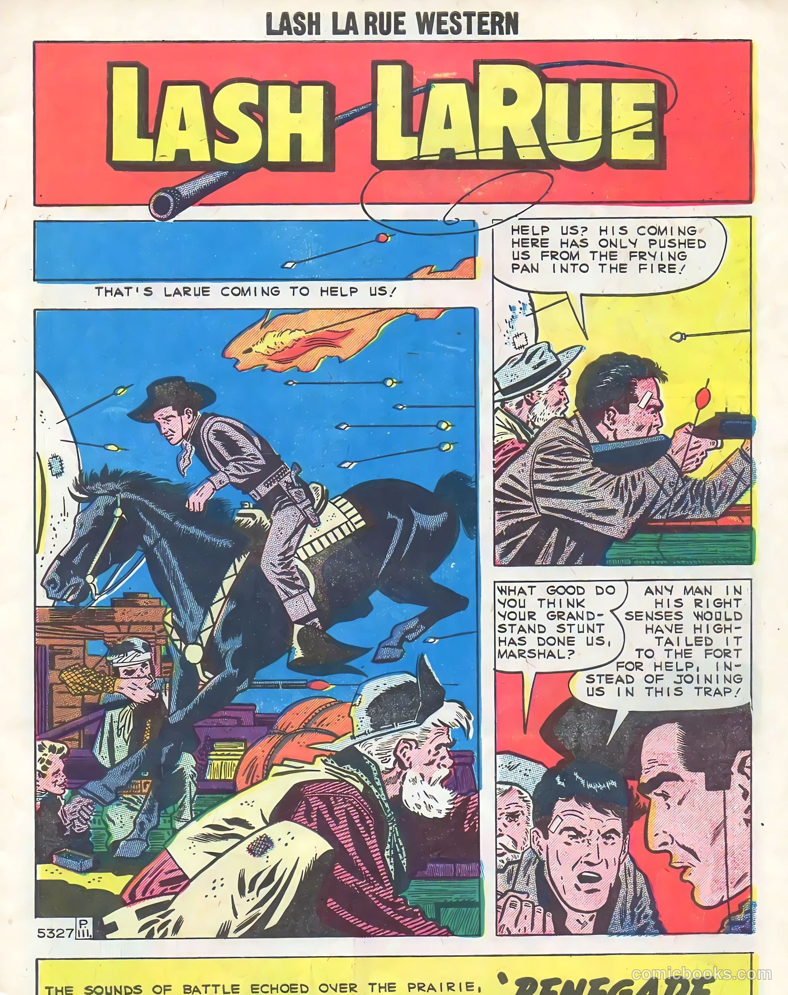 Lash La Rue Western #74 (1959) — page 3 of 36