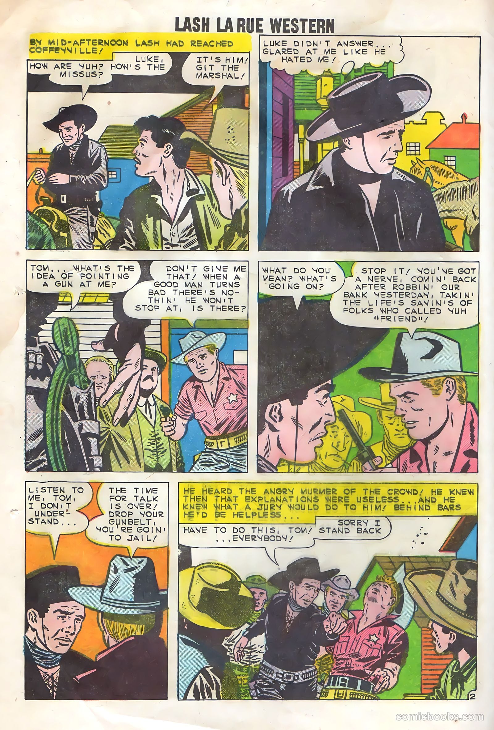 Lash La Rue Western #77 (1960) — page 4 of 36
