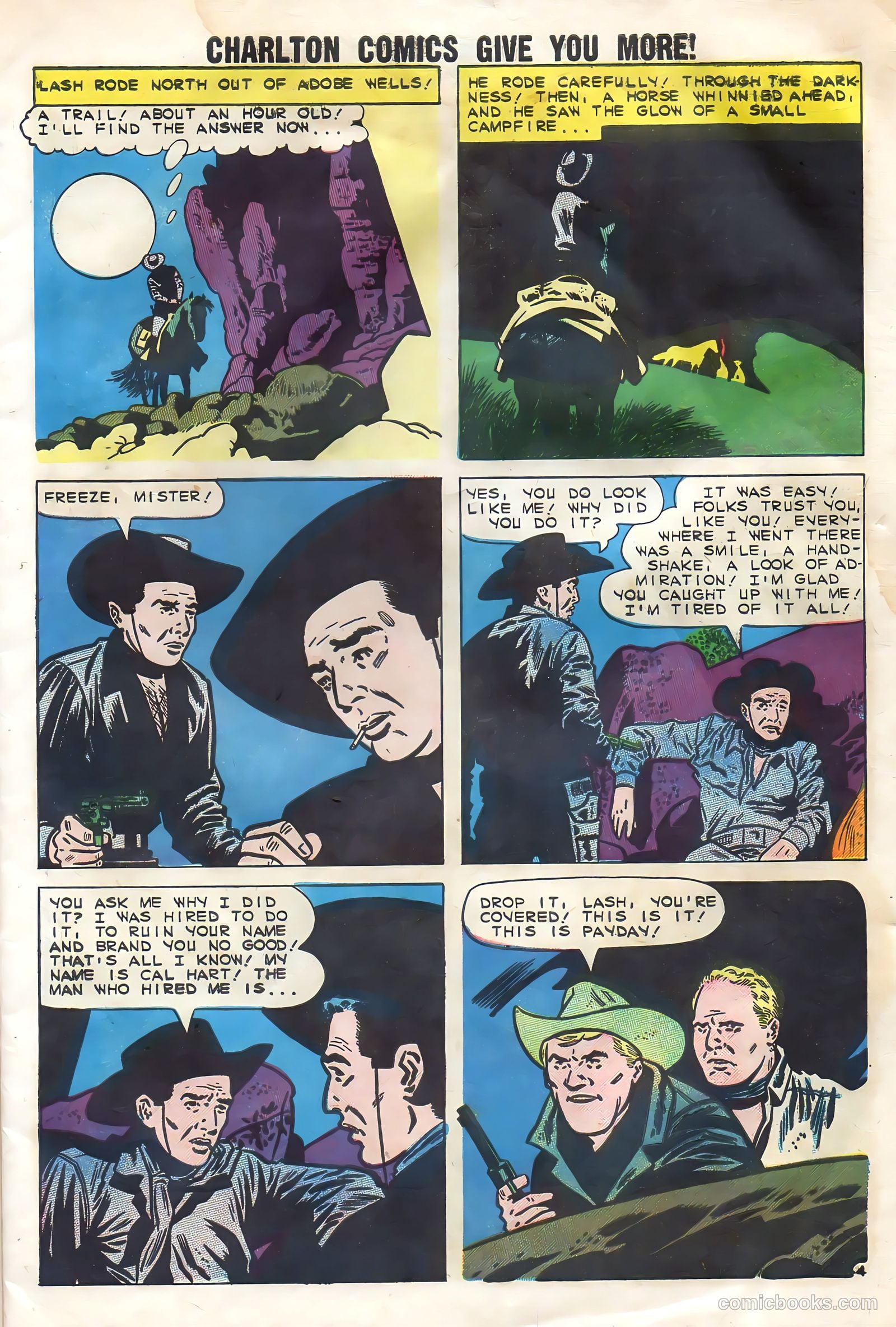 Lash La Rue Western #77 (1960) — page 7 of 36