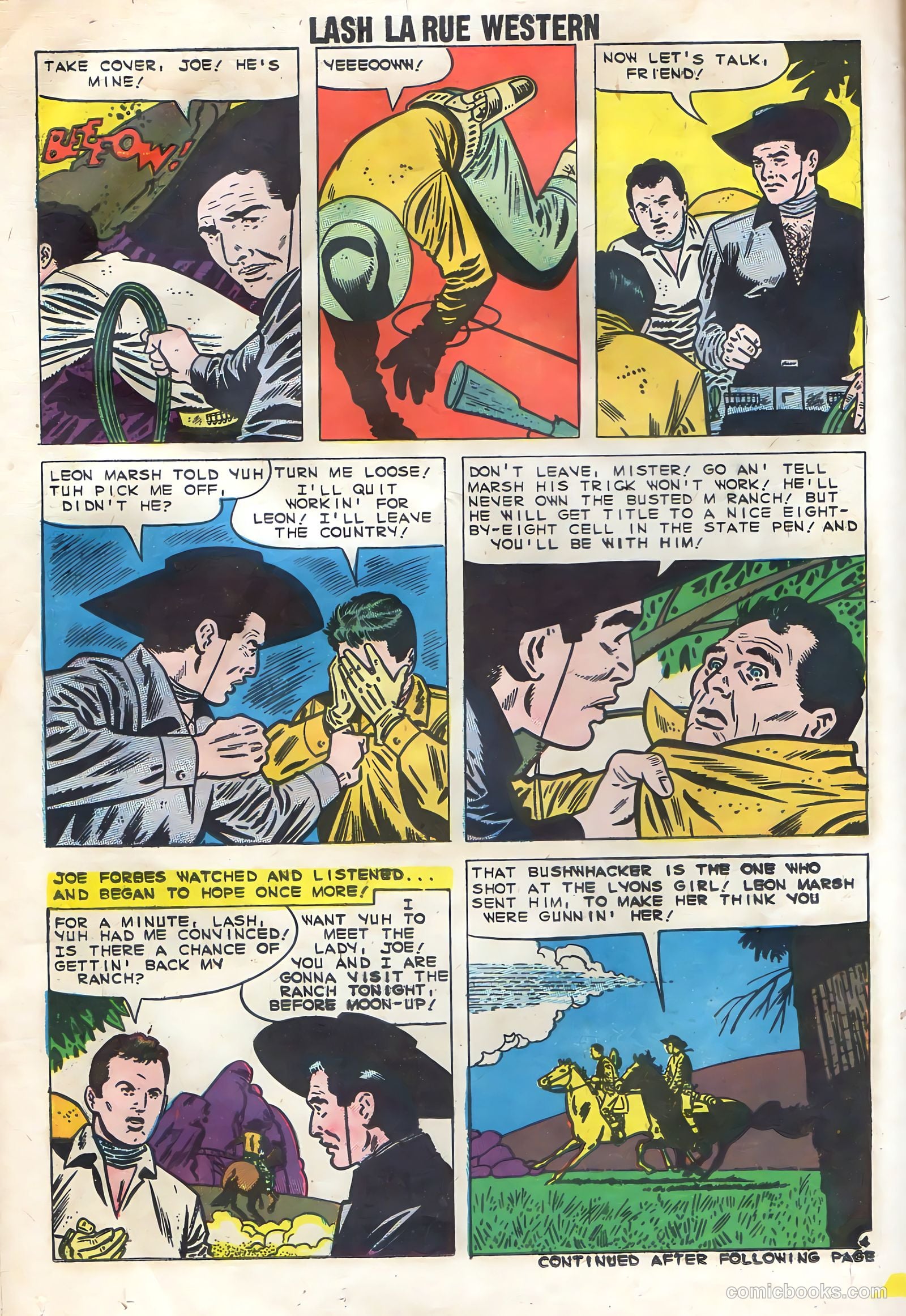 Lash La Rue Western #77 (1960) — page 14 of 36