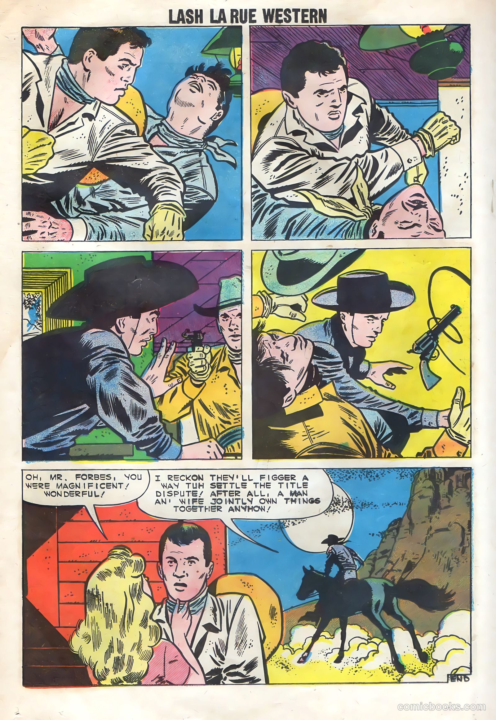 Lash La Rue Western #77 (1960) — page 18 of 36