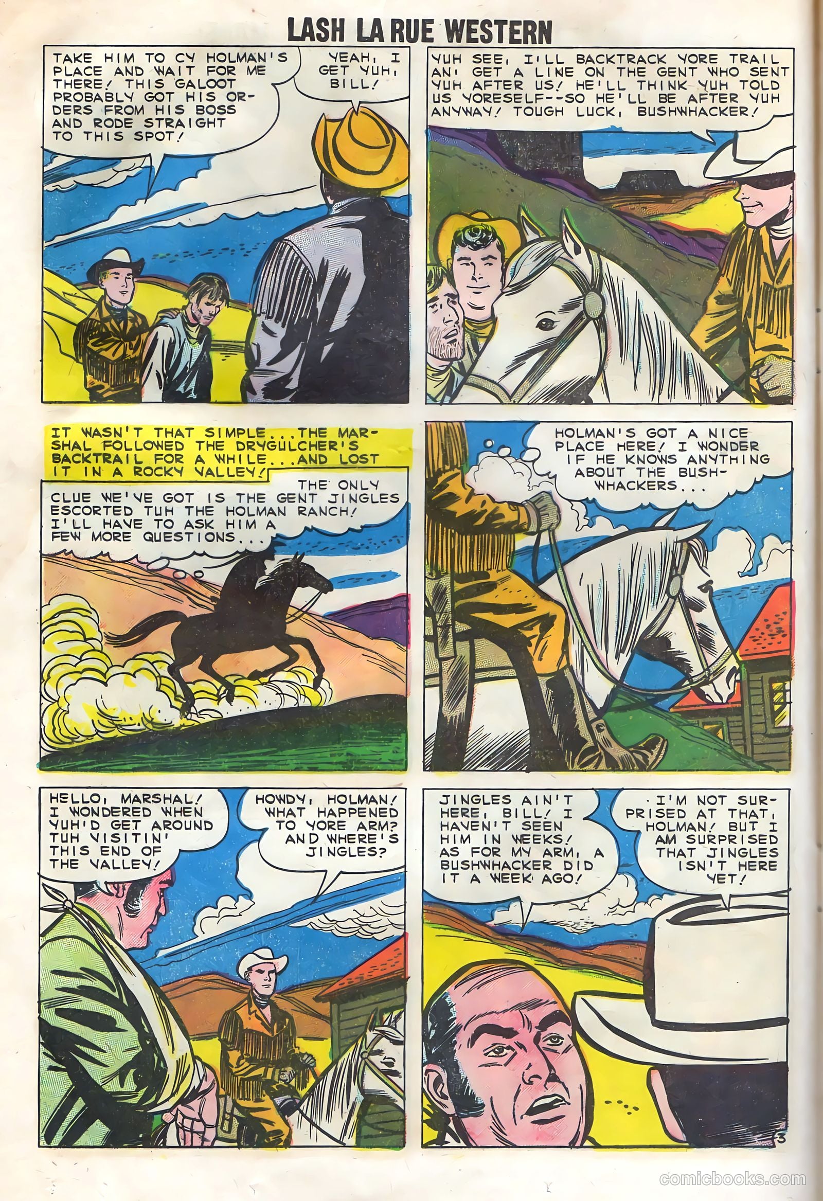 Lash La Rue Western #77 (1960) — page 24 of 36