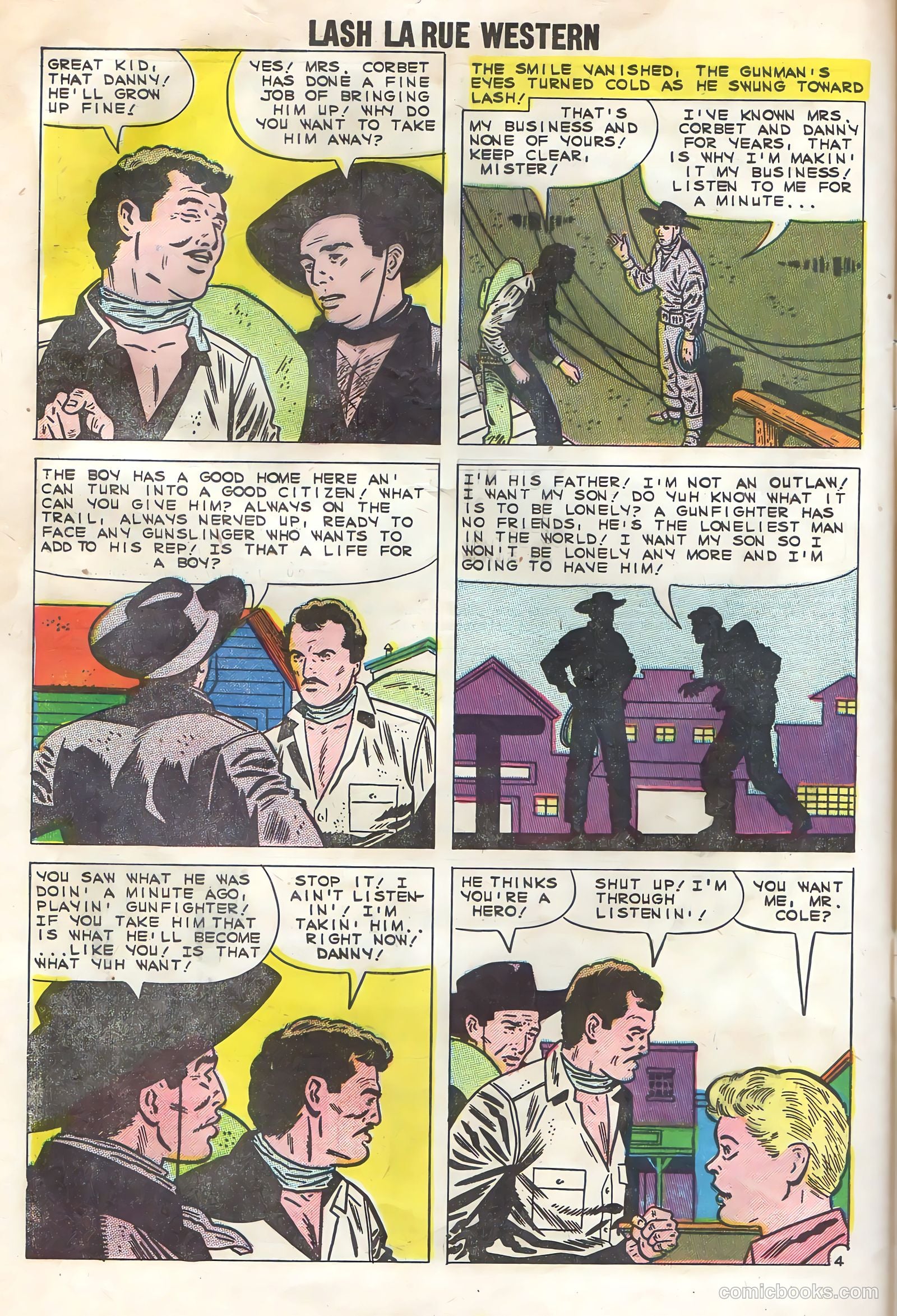 Lash La Rue Western #77 (1960) — page 32 of 36
