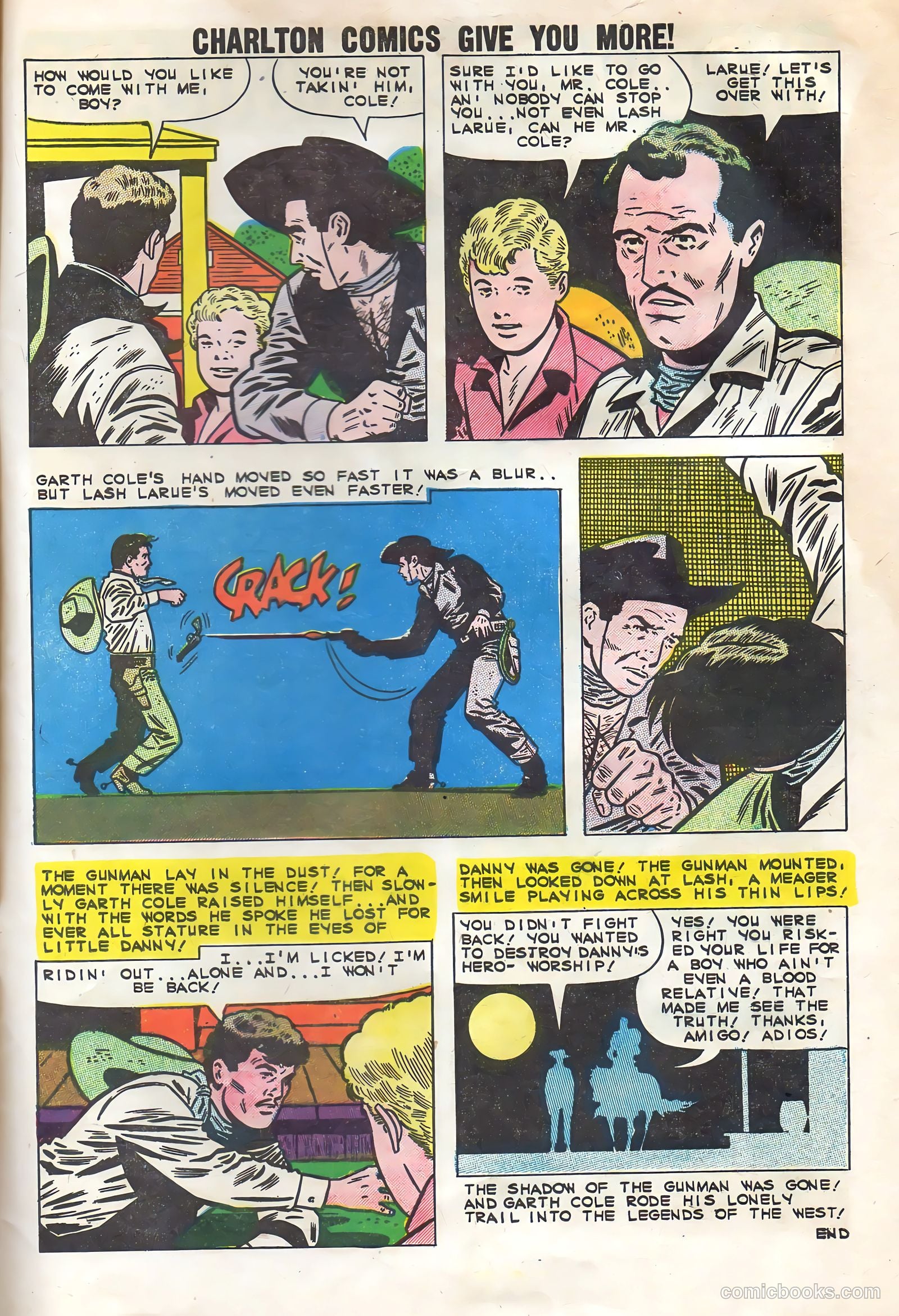 Lash La Rue Western #77 (1960) — page 33 of 36