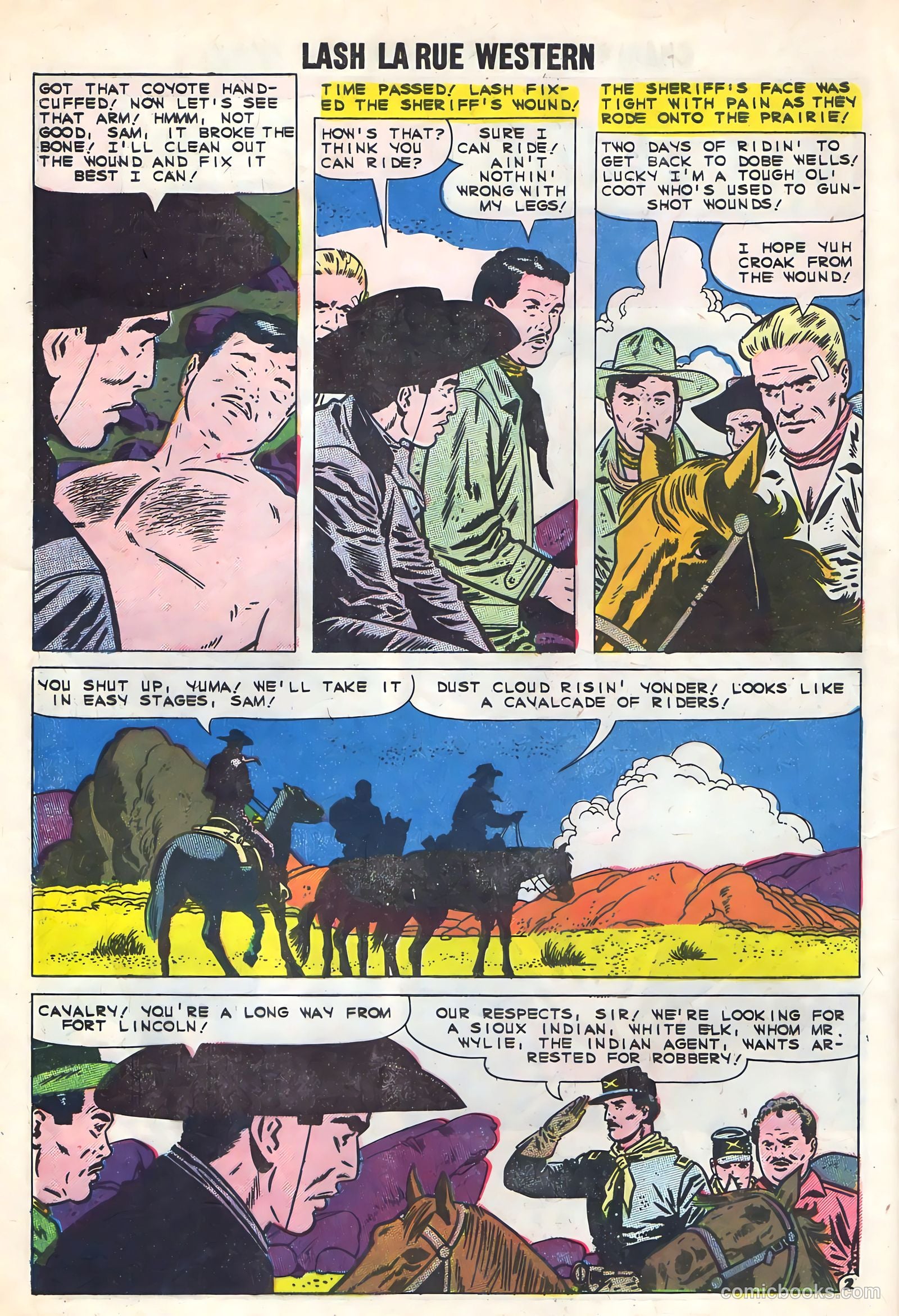 Lash La Rue Western #78 (1960) — page 4 of 36
