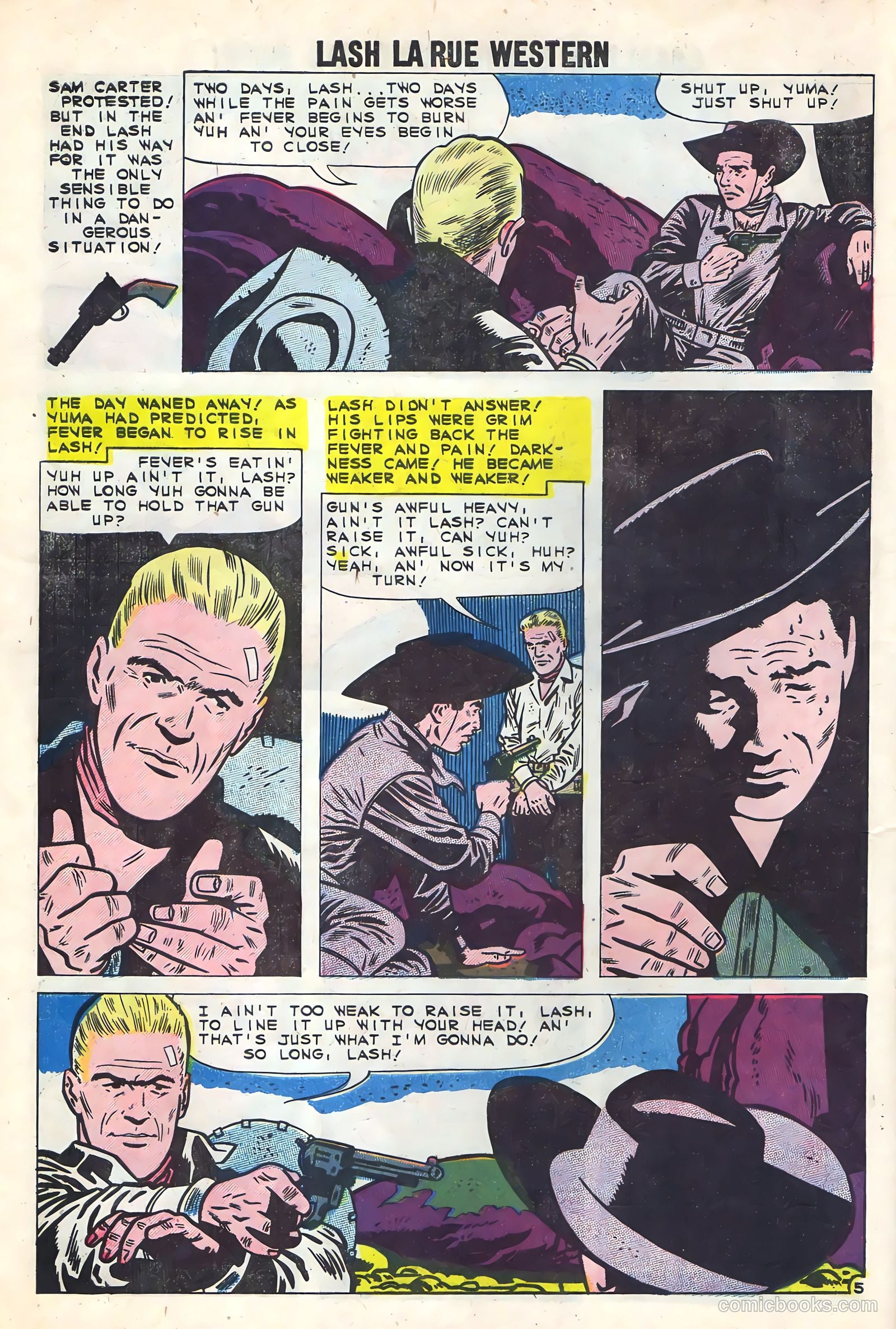 Lash La Rue Western #78 (1960) — page 8 of 36