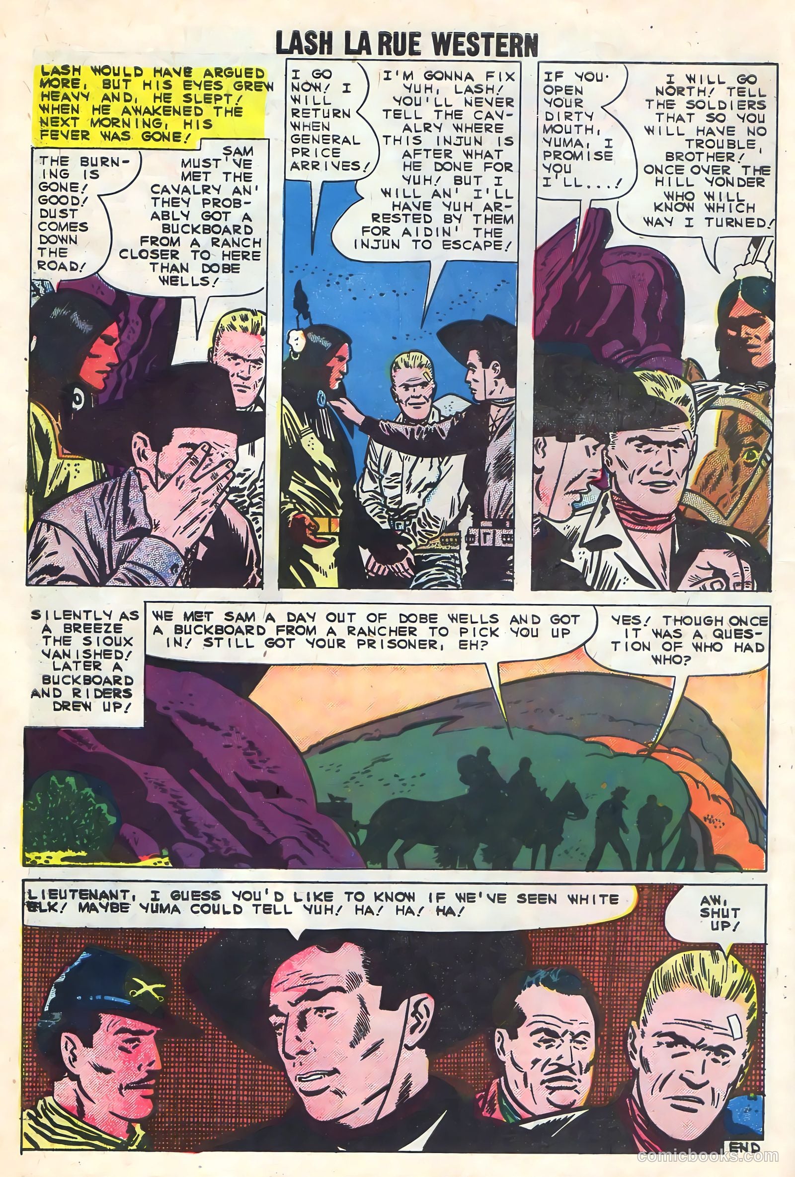 Lash La Rue Western #78 (1960) — page 10 of 36