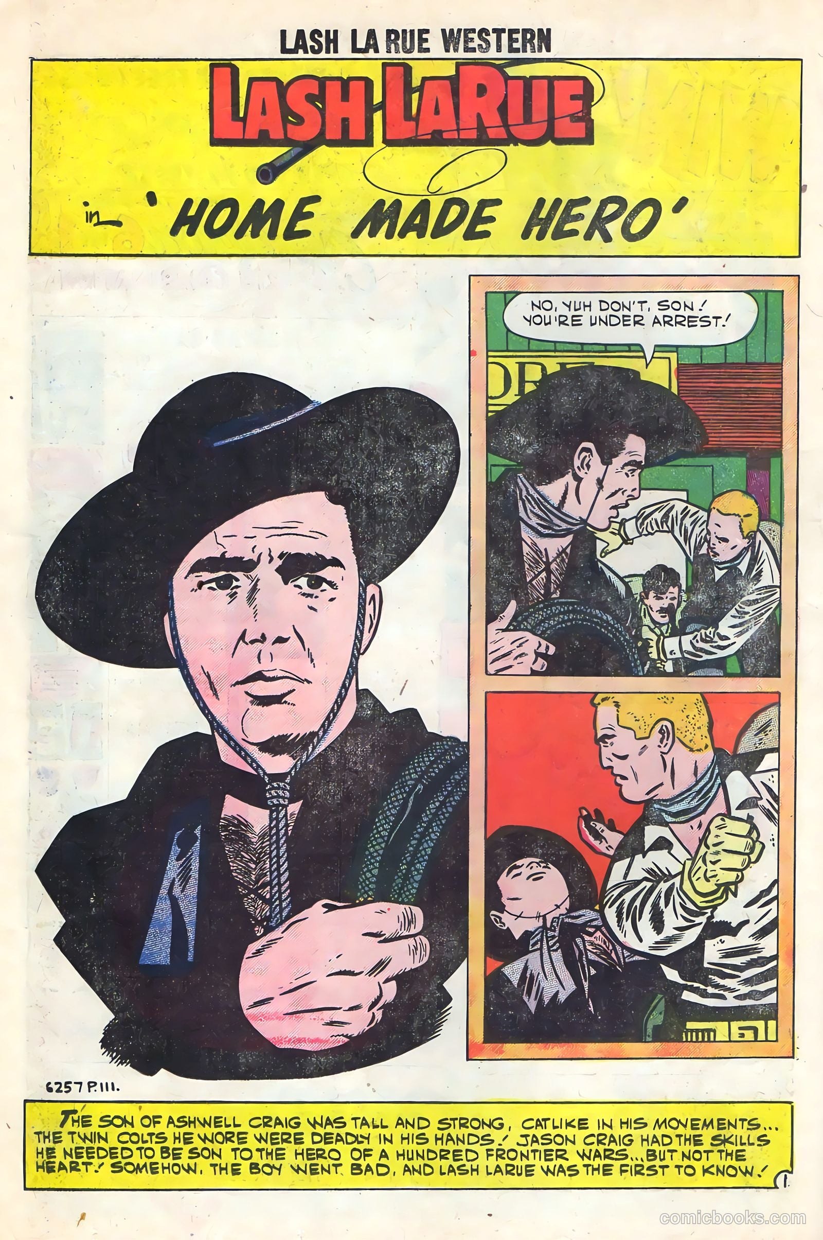 Lash La Rue Western #78 (1960) — page 12 of 36
