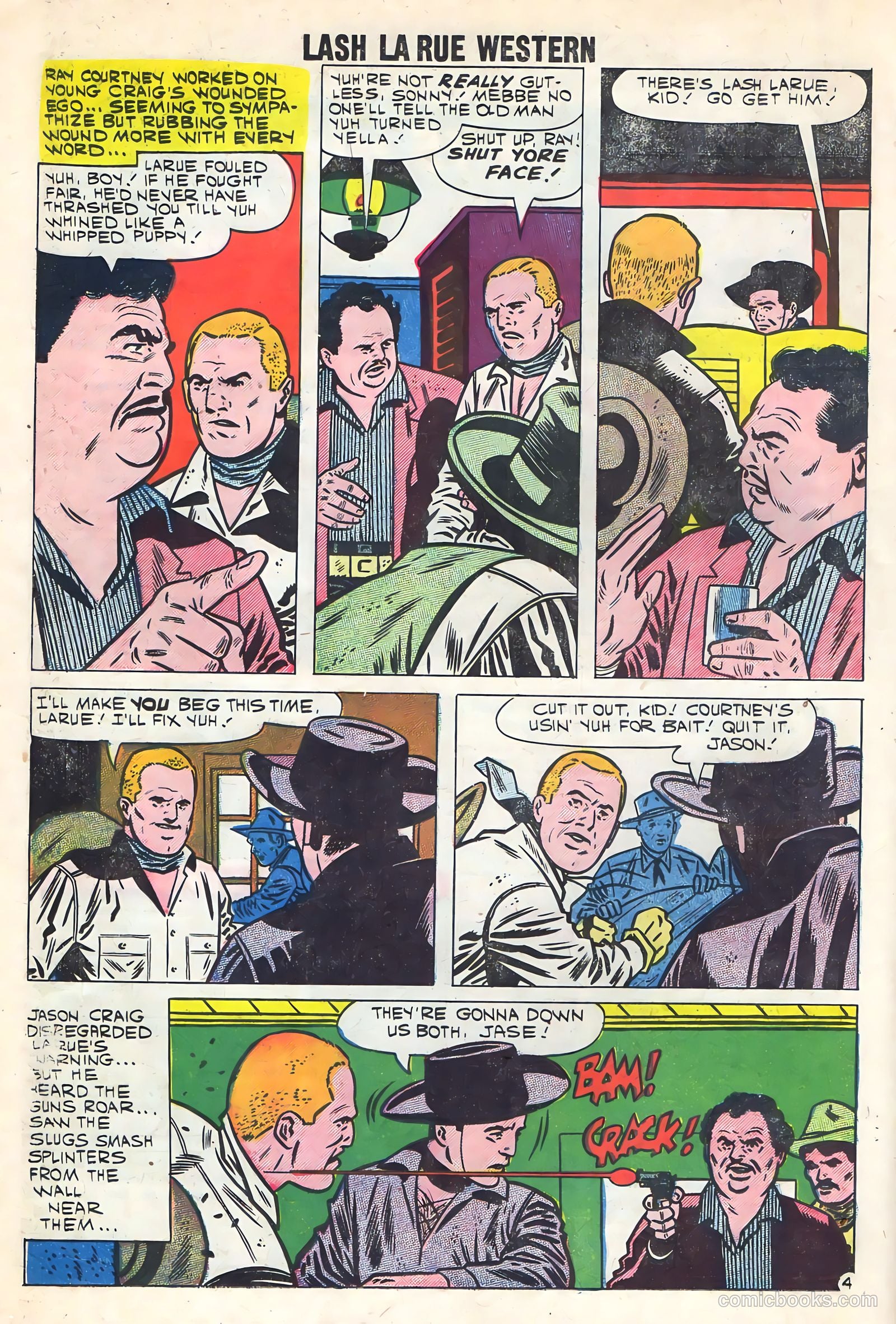 Lash La Rue Western #78 (1960) — page 16 of 36