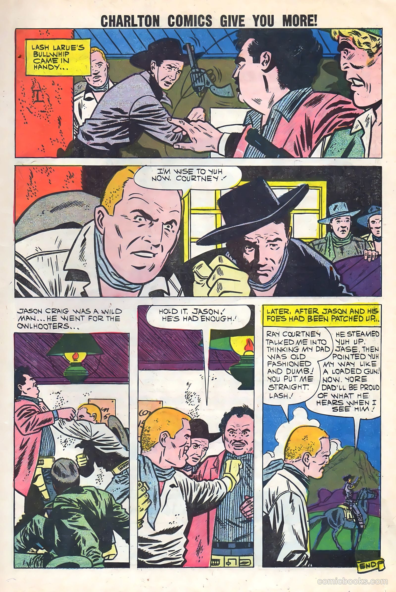 Lash La Rue Western #78 (1960) — page 17 of 36