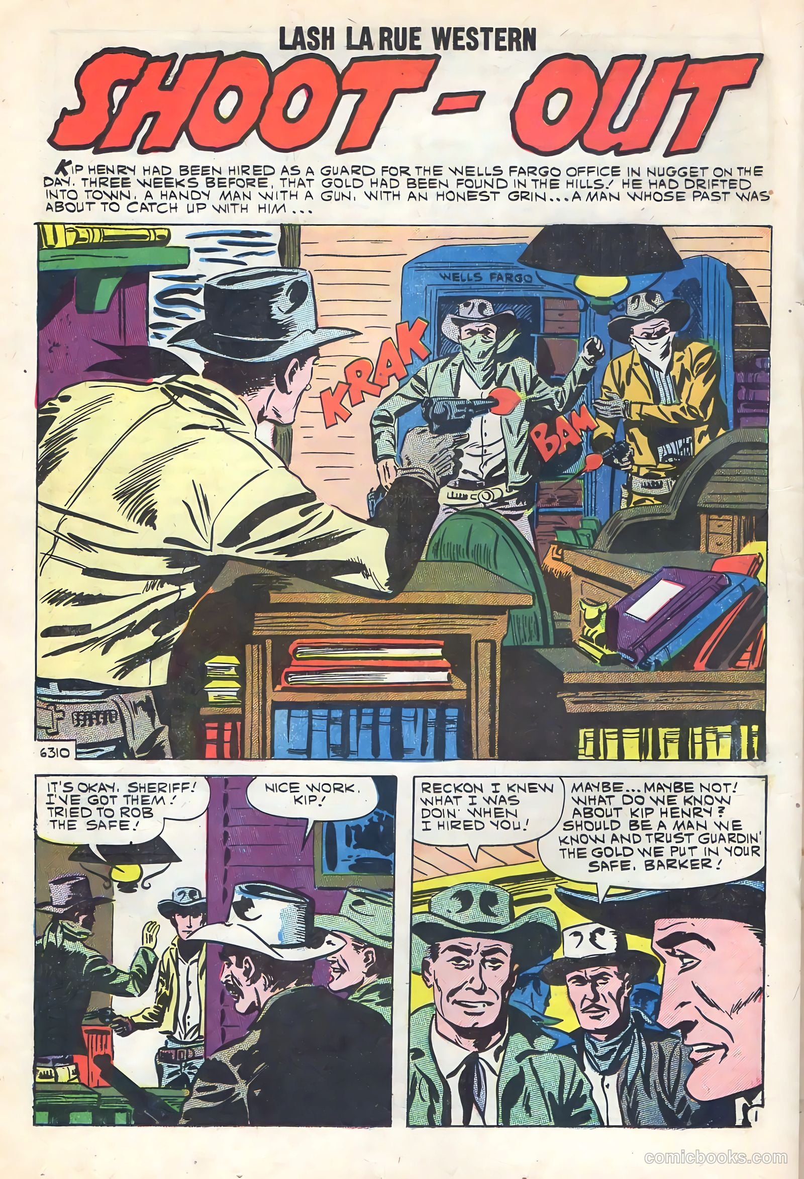 Lash La Rue Western #78 (1960) — page 20 of 36