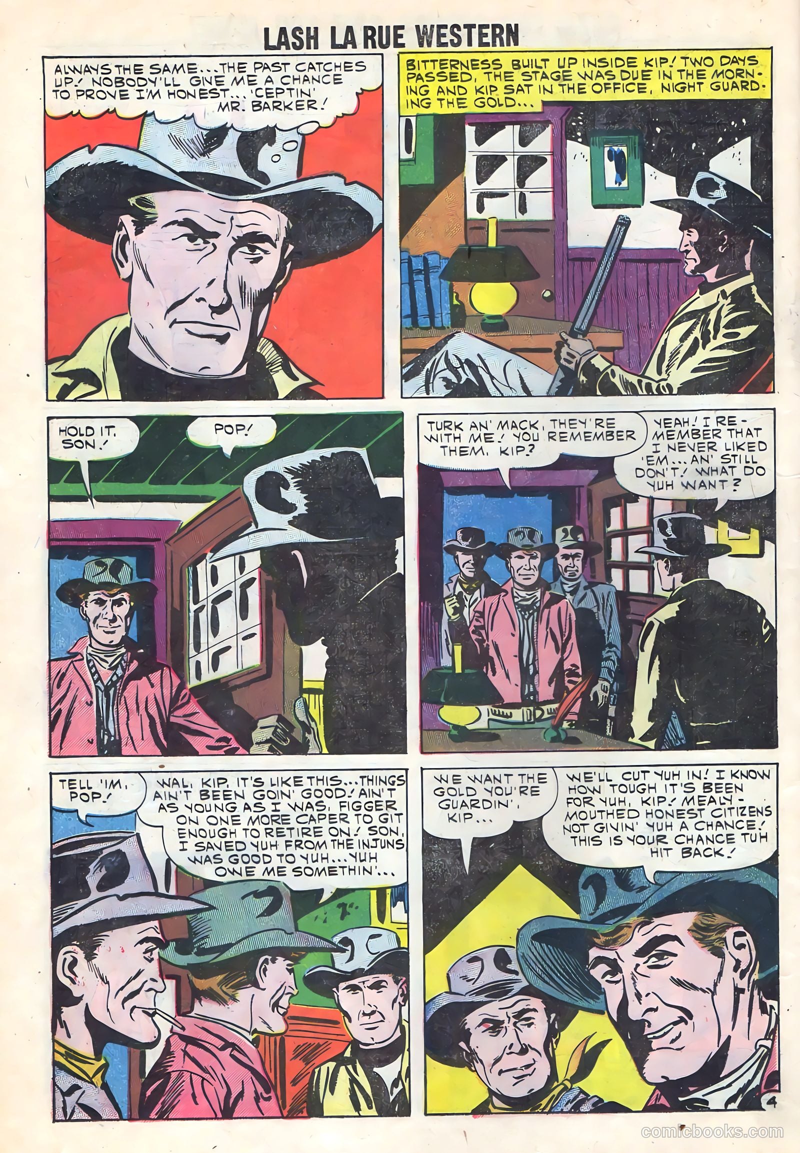 Lash La Rue Western #78 (1960) — page 24 of 36