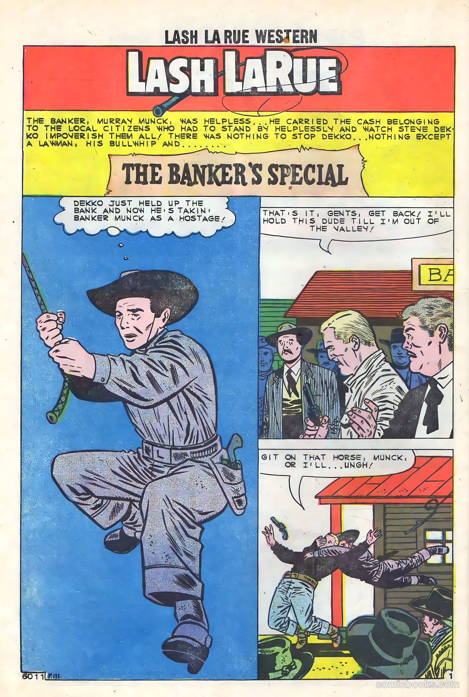 Lash La Rue Western #78 (1960) — page 28 of 36