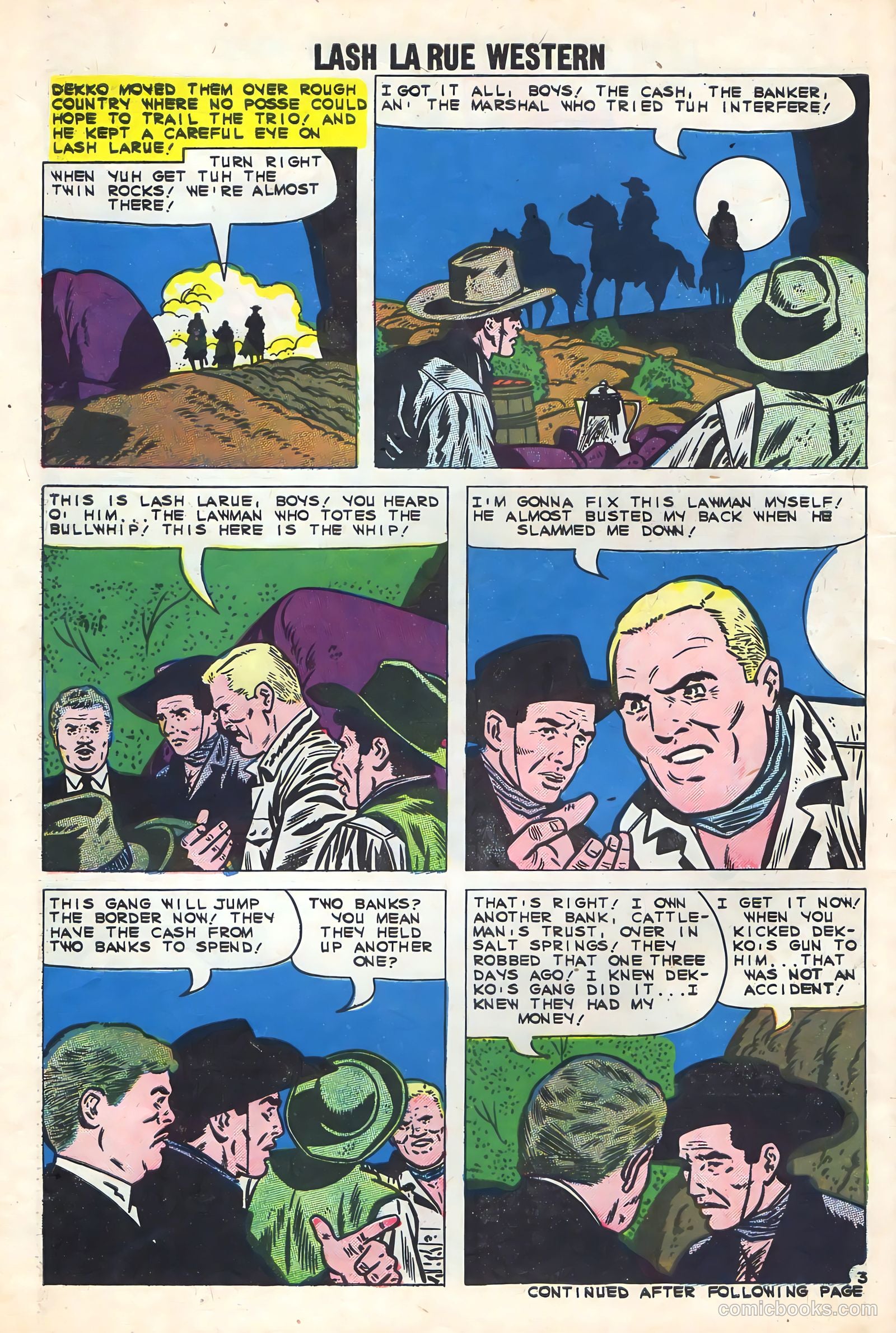 Lash La Rue Western #78 (1960) — page 30 of 36