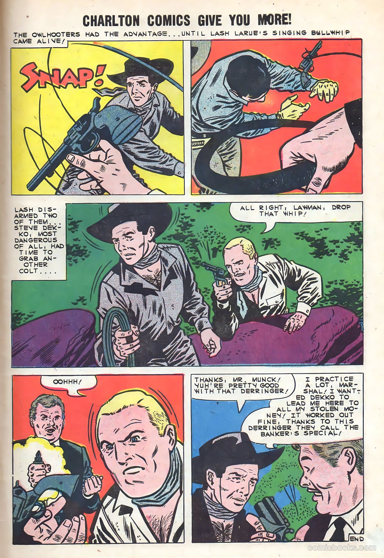 Lash La Rue Western #78 (1960) — page 33 of 36